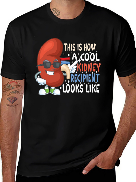 Cool Kidney Recipient Graphic T-Shirt