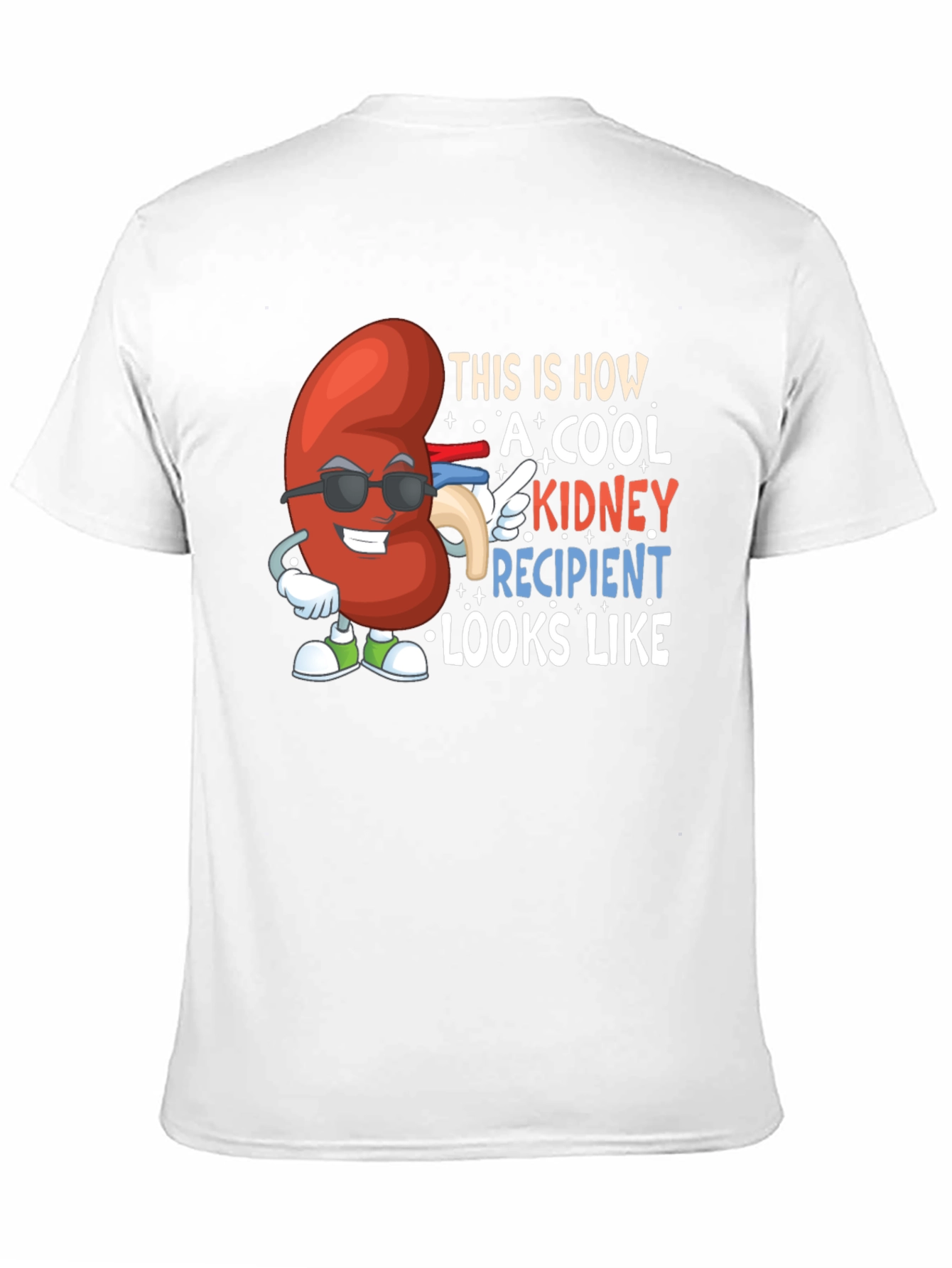 Cool Kidney Recipient Graphic T-Shirt