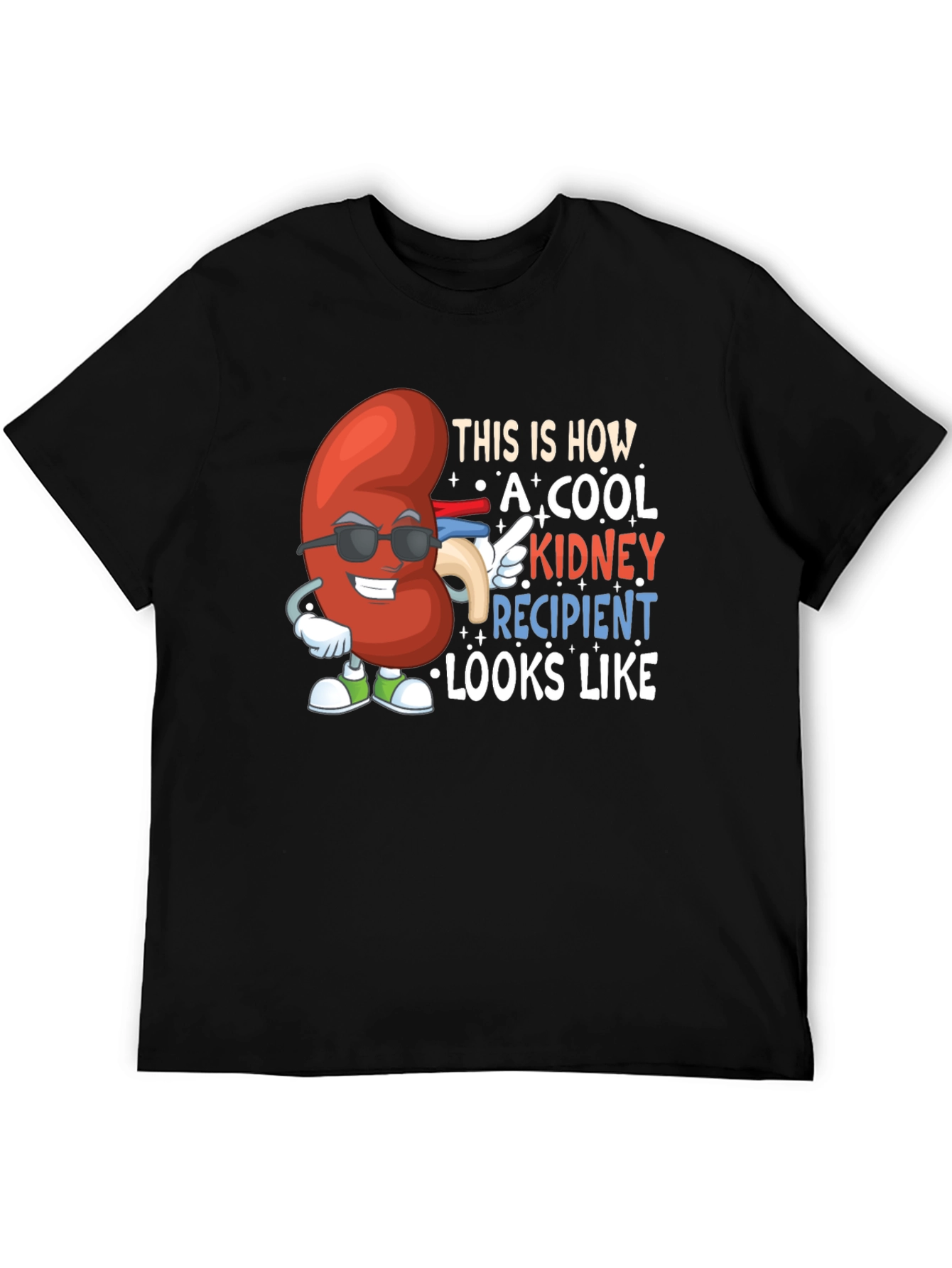Cool Kidney Recipient Graphic T-Shirt
