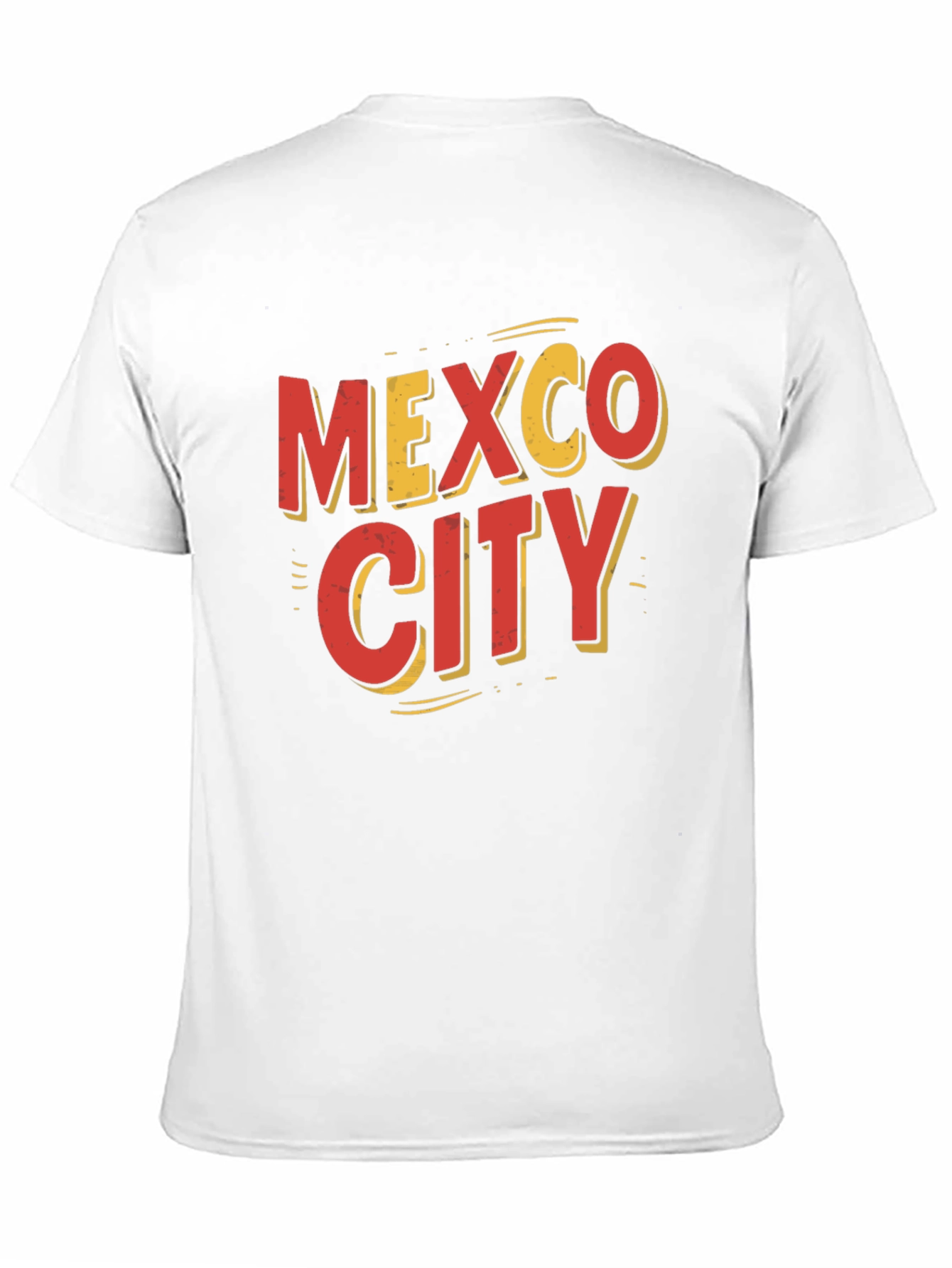 Mexico City Graphic Tee - Retro Style Black T-Shirt
