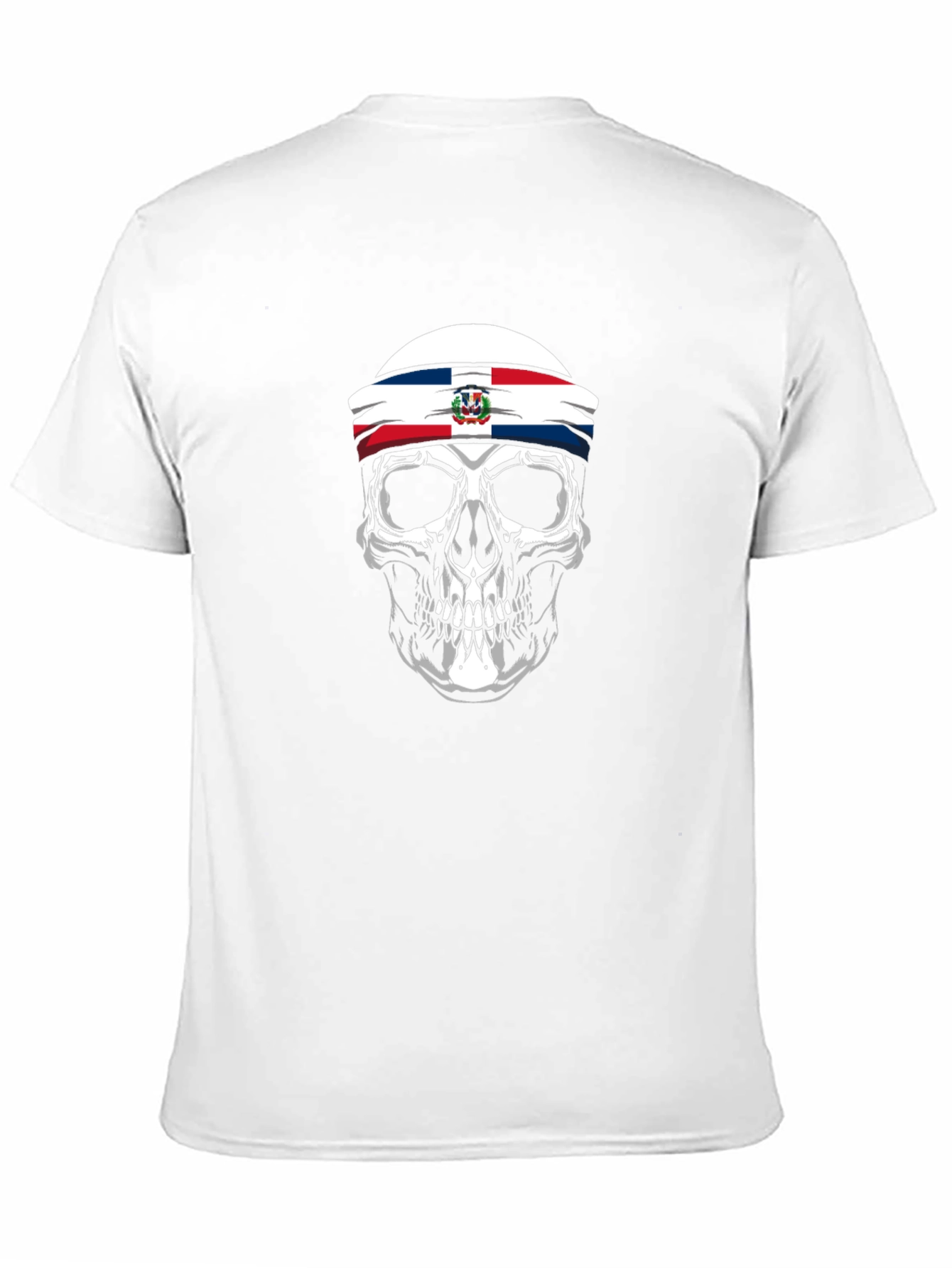 Dominican Republic Skull T-Shirt