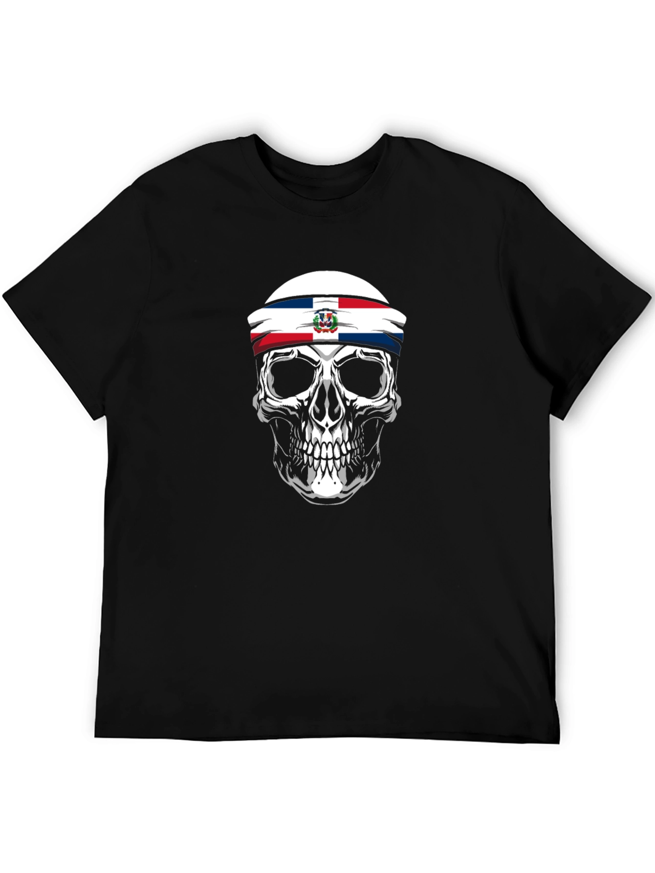 Dominican Republic Skull T-Shirt