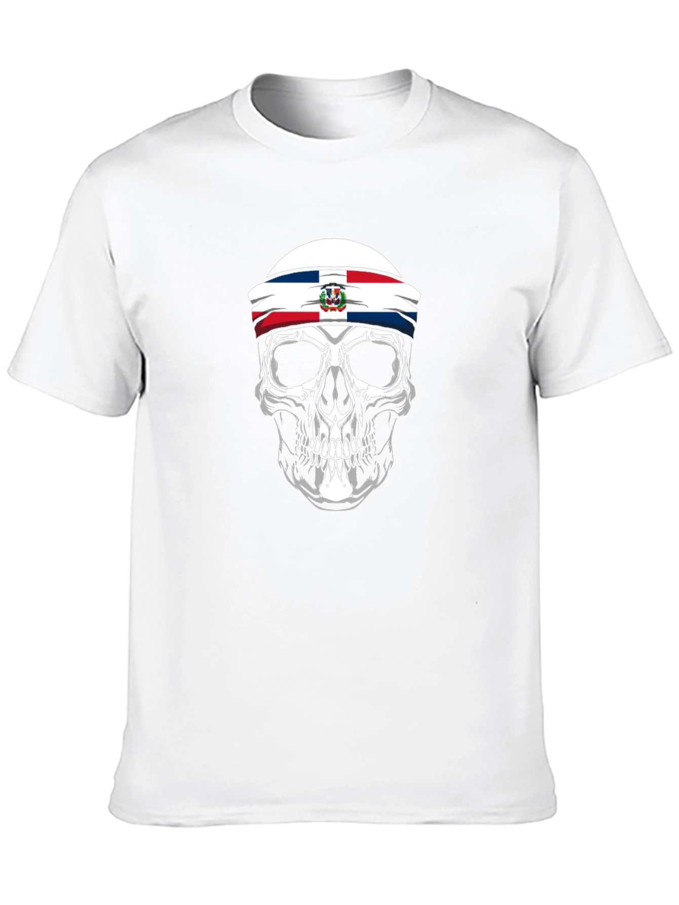 Dominican Republic Skull T-Shirt