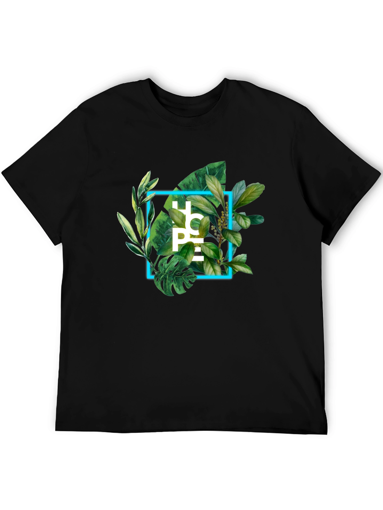 Hope Floral Graphic T-Shirt - Nature Inspired Design