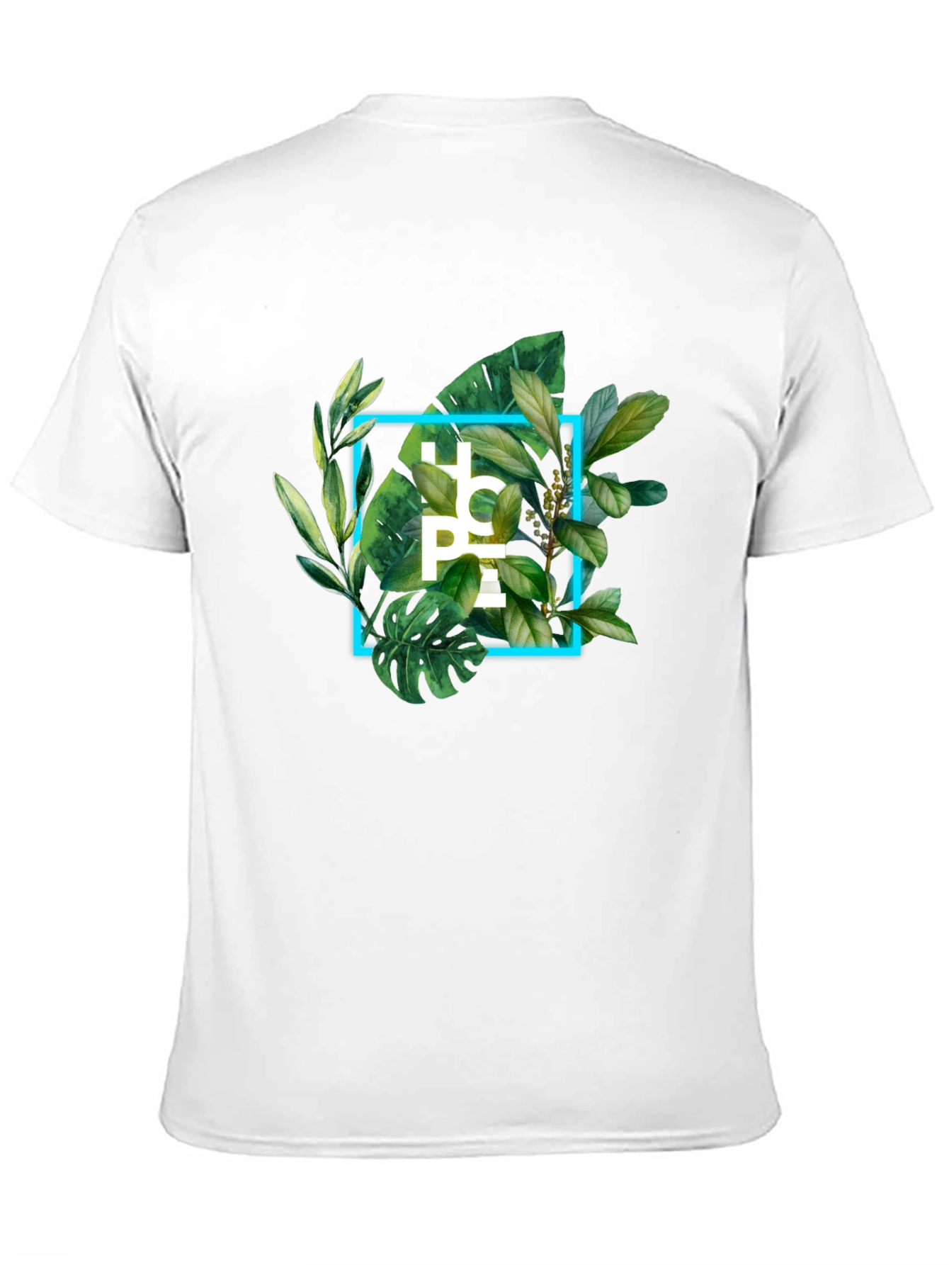 Hope Floral Graphic T-Shirt - Nature Inspired Design