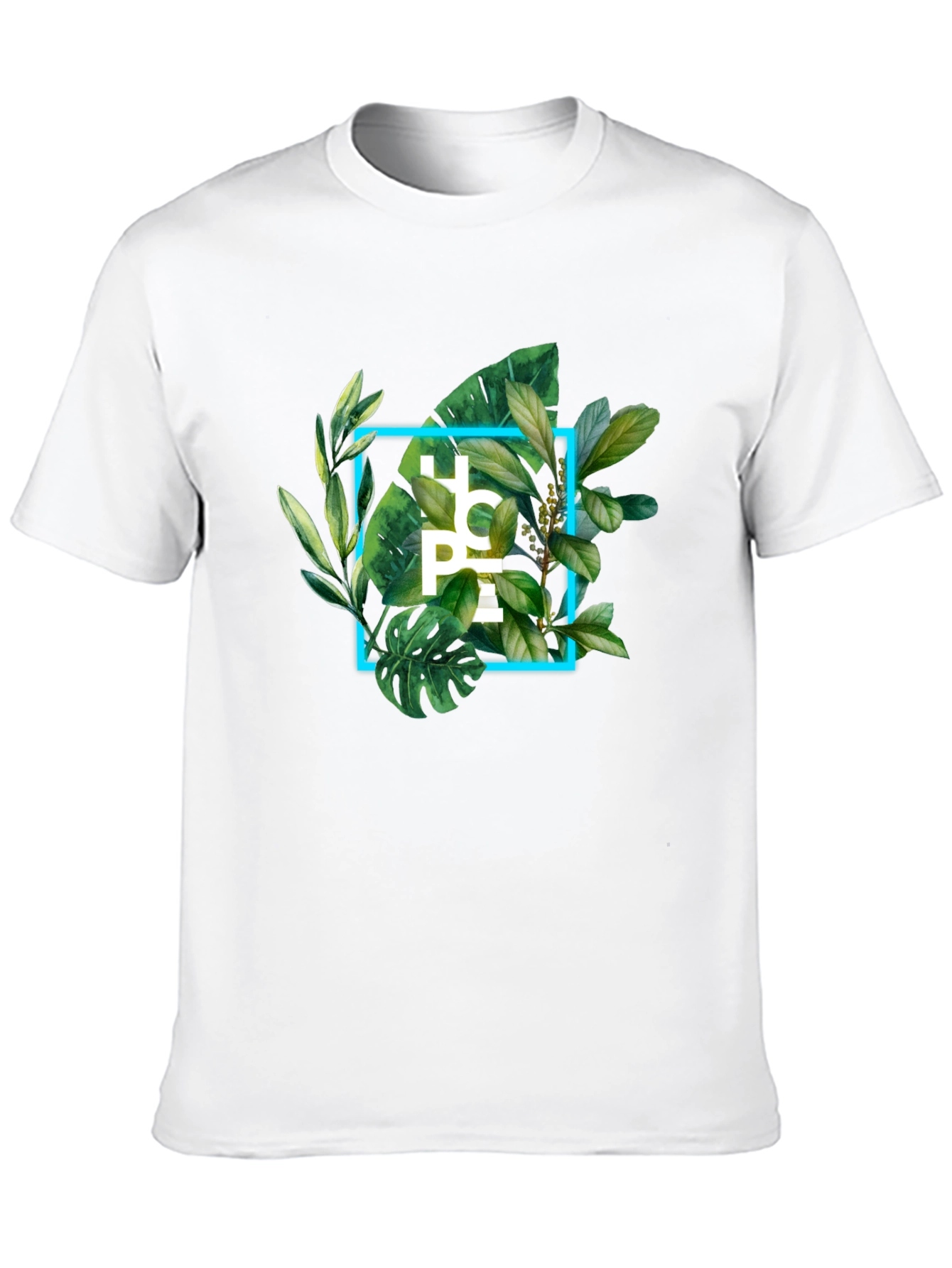 Hope Floral Graphic T-Shirt - Nature Inspired Design