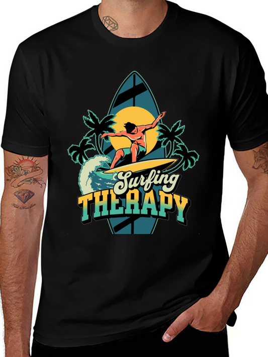 Surfing Therapy Graphic Tee