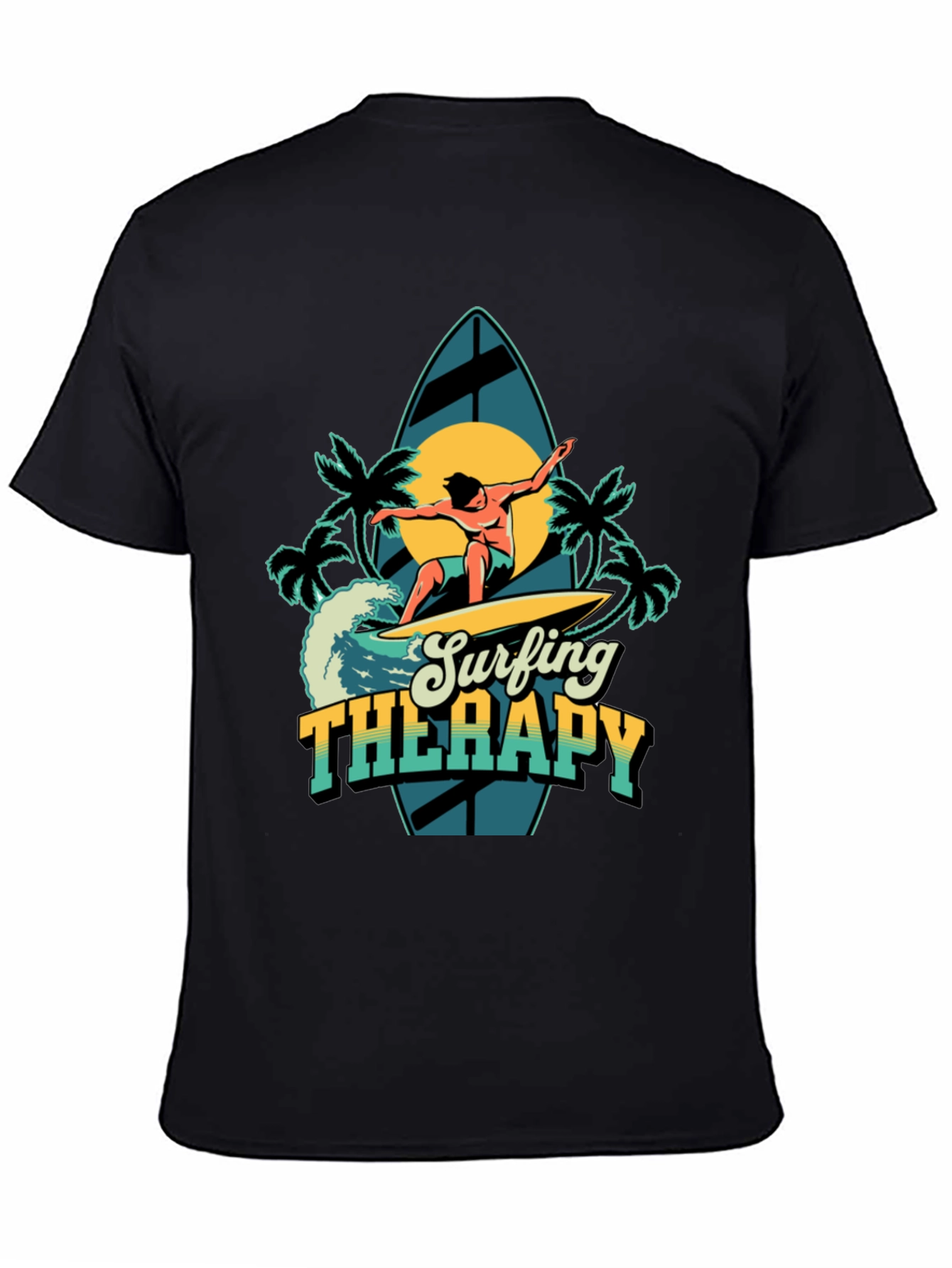 Surfing Therapy Graphic Tee