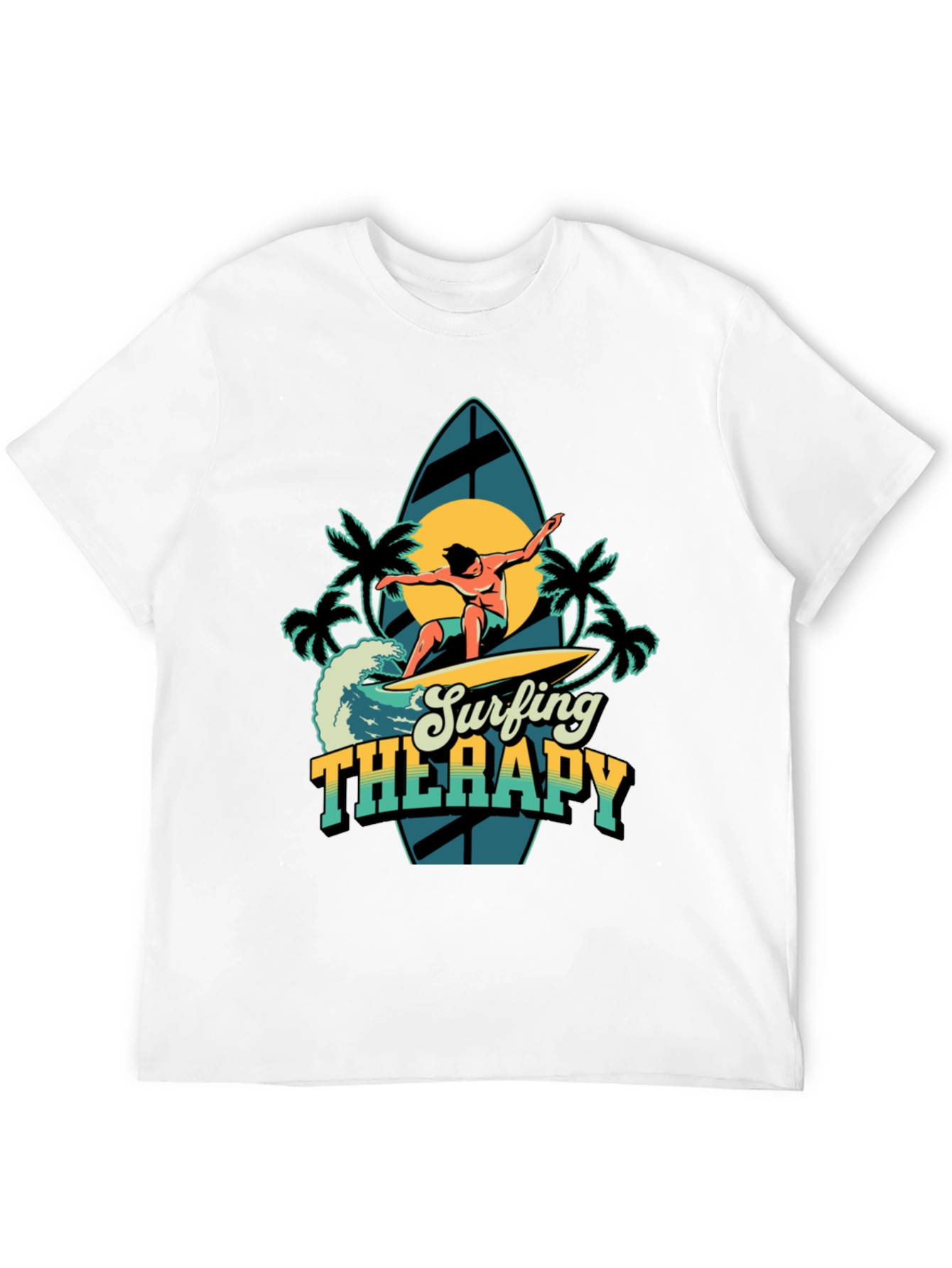 Surfing Therapy Graphic Tee