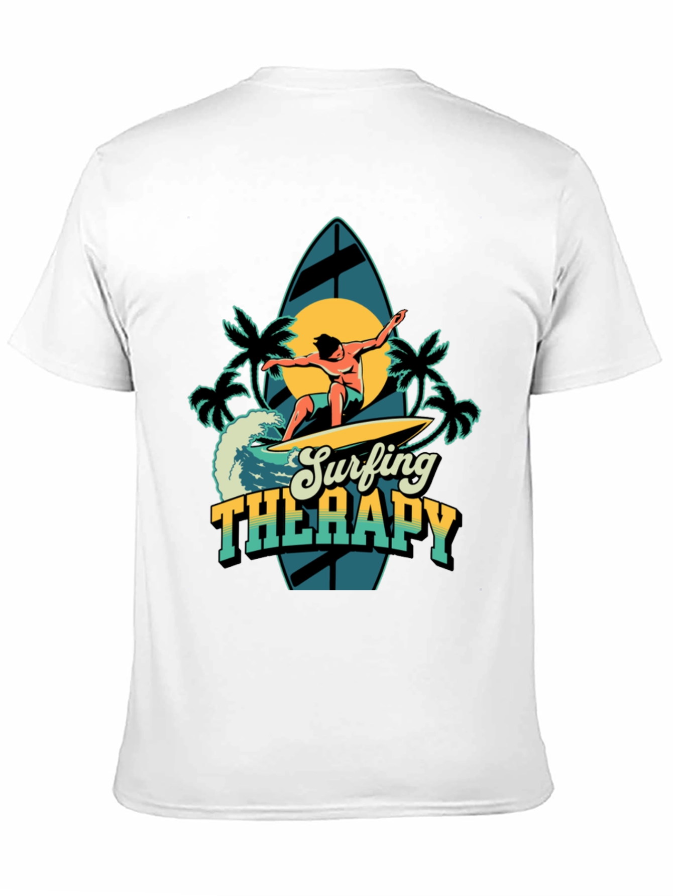 Surfing Therapy Graphic Tee