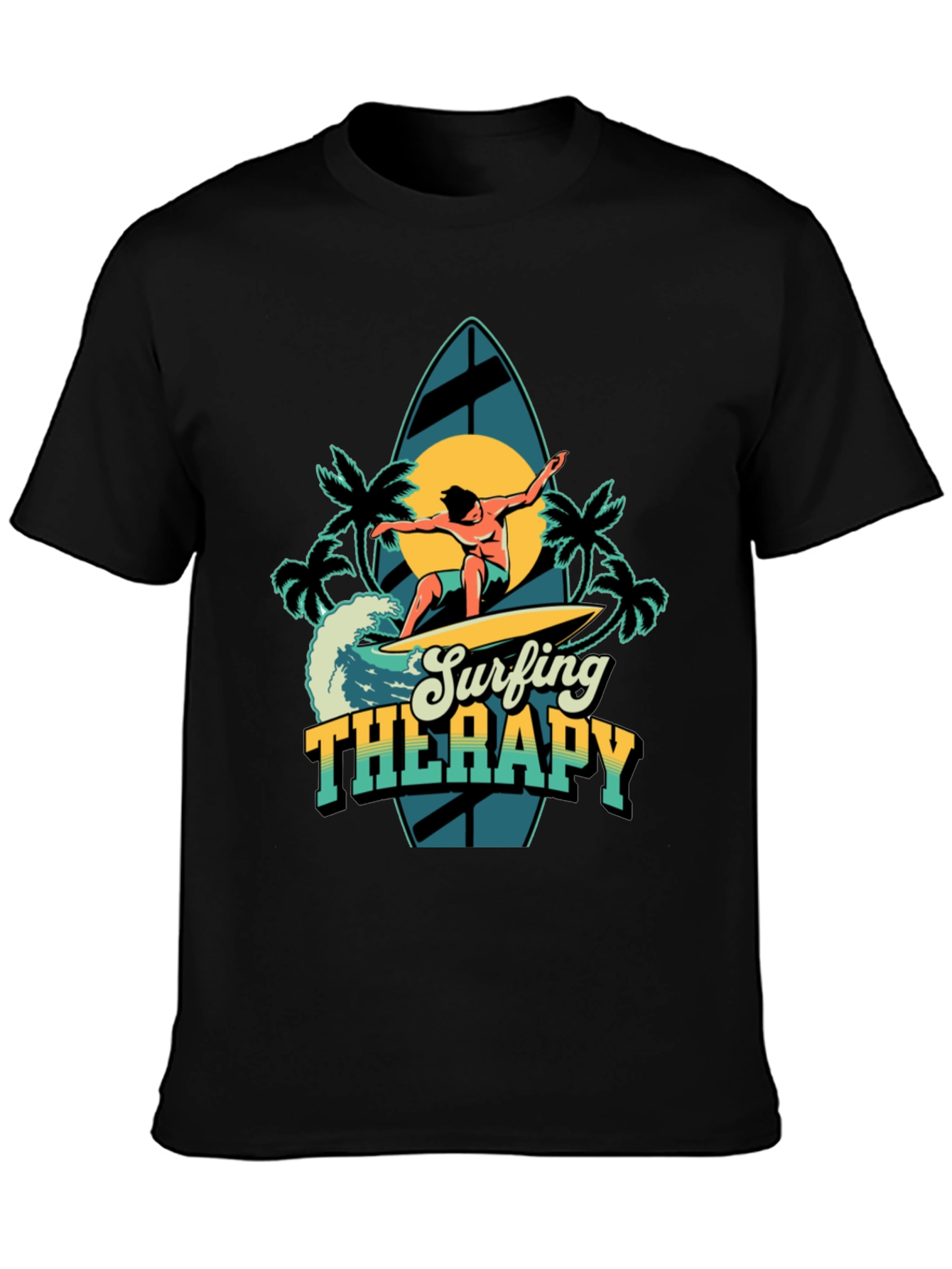 Surfing Therapy Graphic Tee