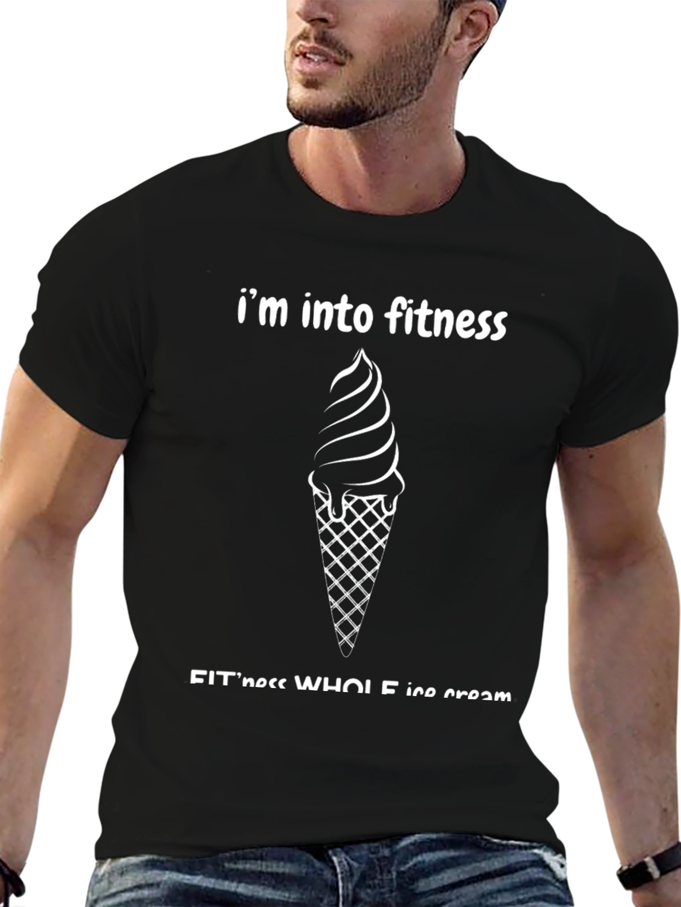 Im Into Fitness Whole Ice Cream T-Shirt