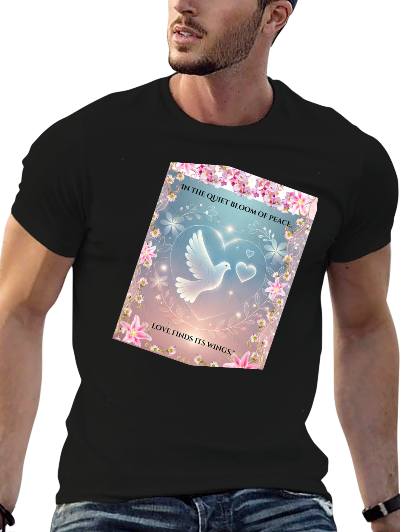 Dove of Peace Graphic T-Shirt