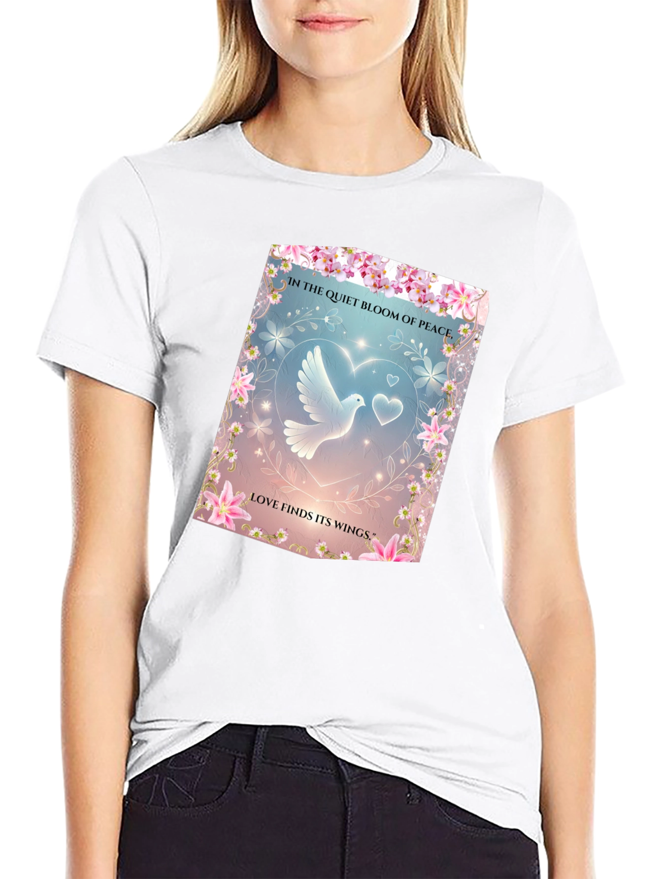 Dove of Peace Graphic T-Shirt