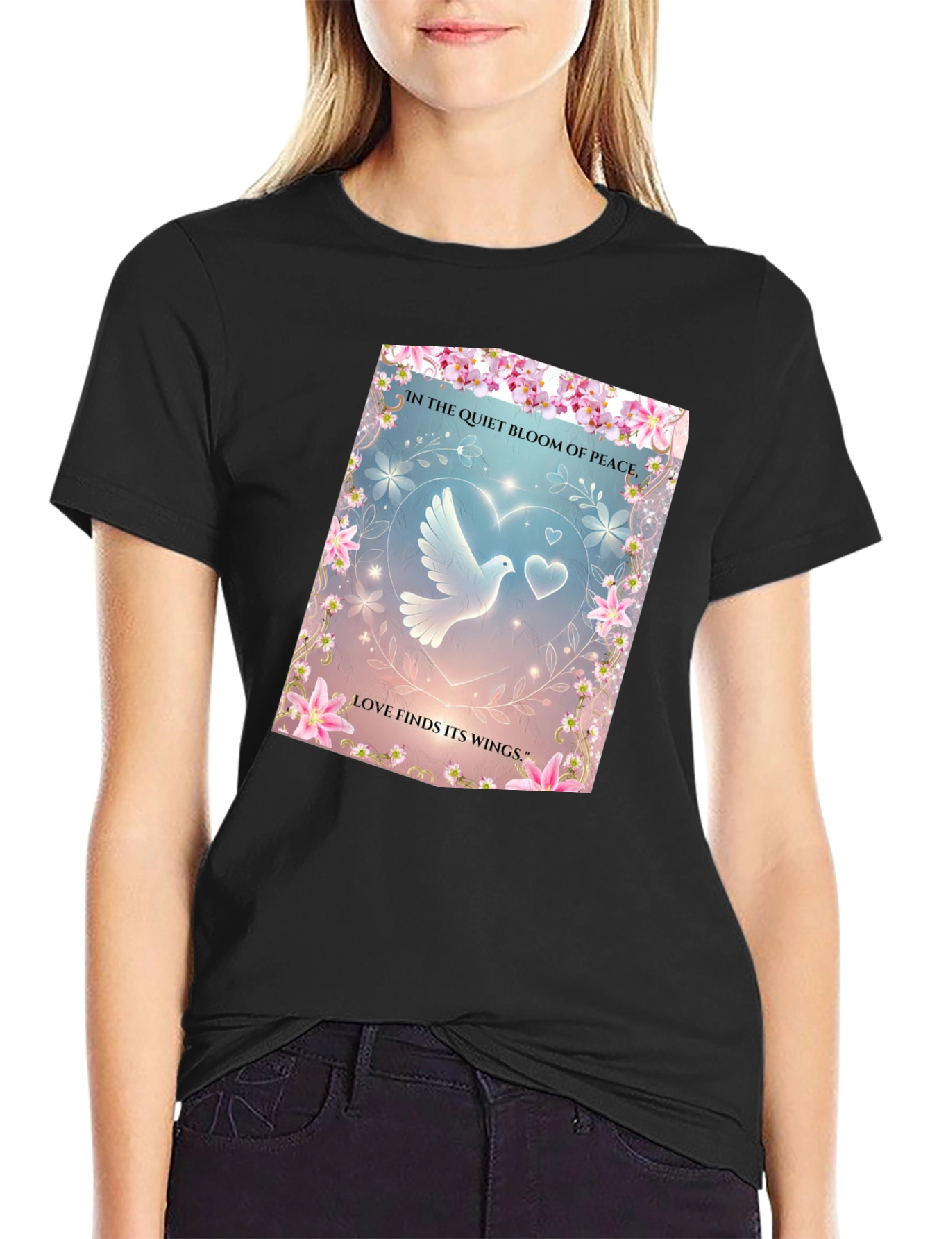 Dove of Peace Graphic T-Shirt
