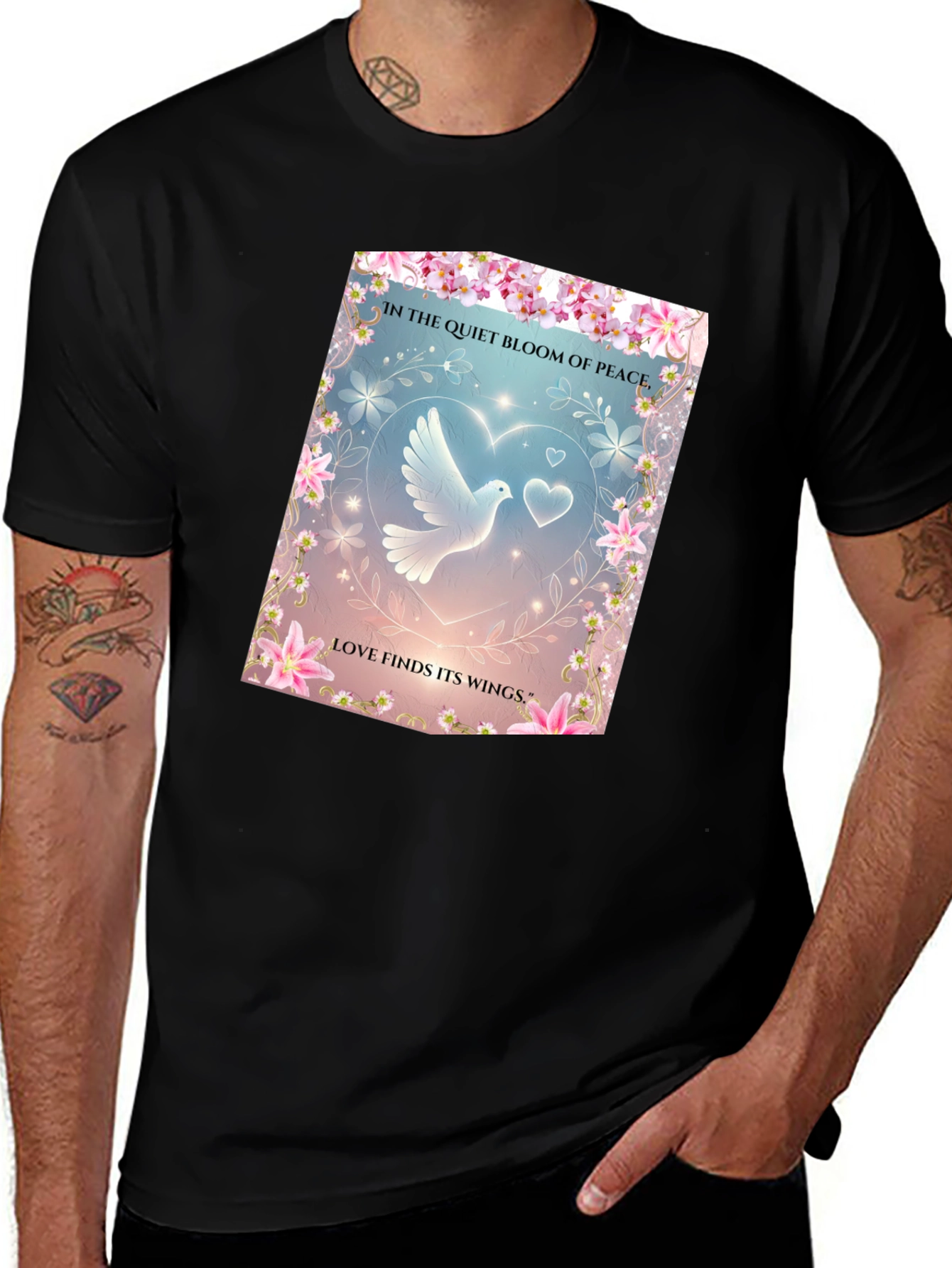 Dove of Peace Graphic T-Shirt