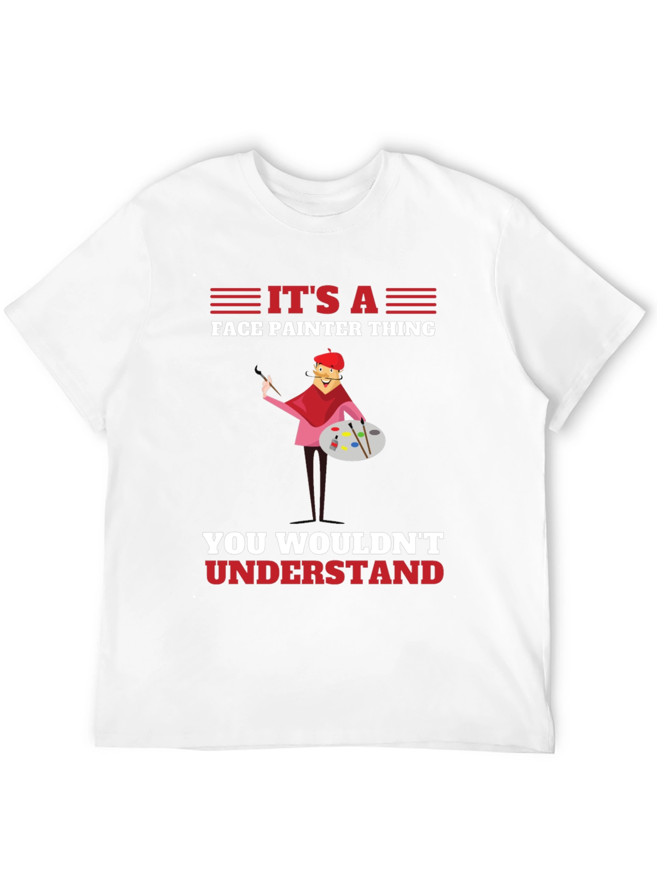 Face Painter Thing T-Shirt - Unique Artist Tee