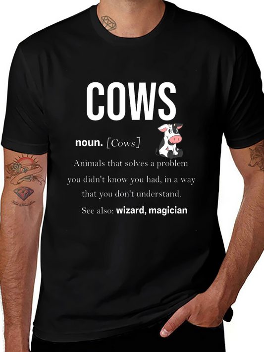 Funny Cows Definition T-Shirt