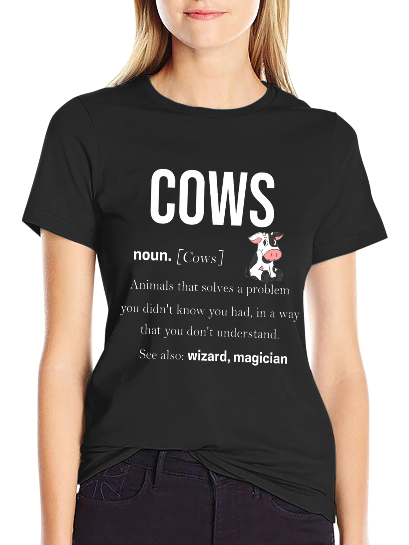 Funny Cows Definition T-Shirt