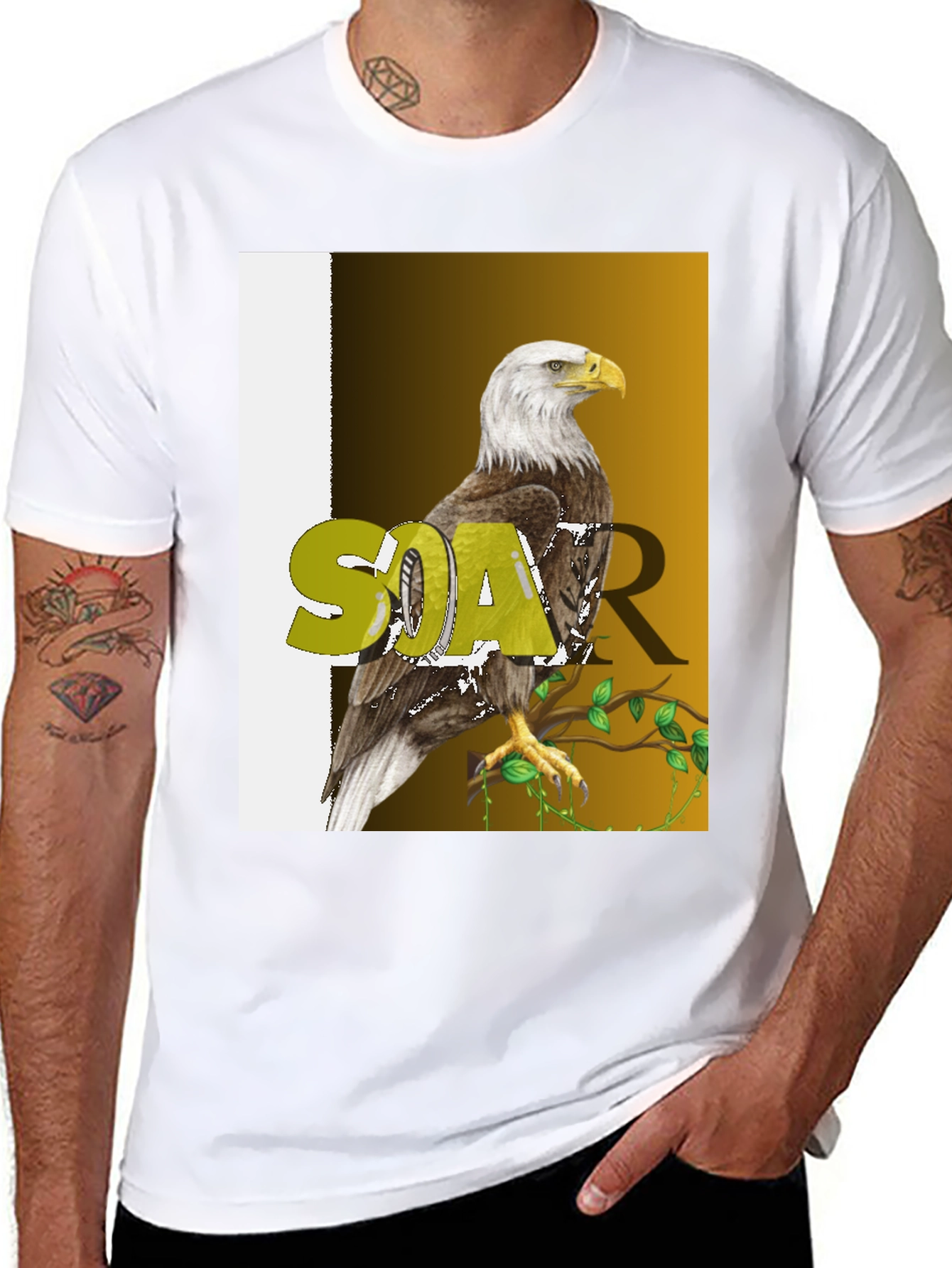 Soar Eagle Graphic Tee -  Stylish & Unique