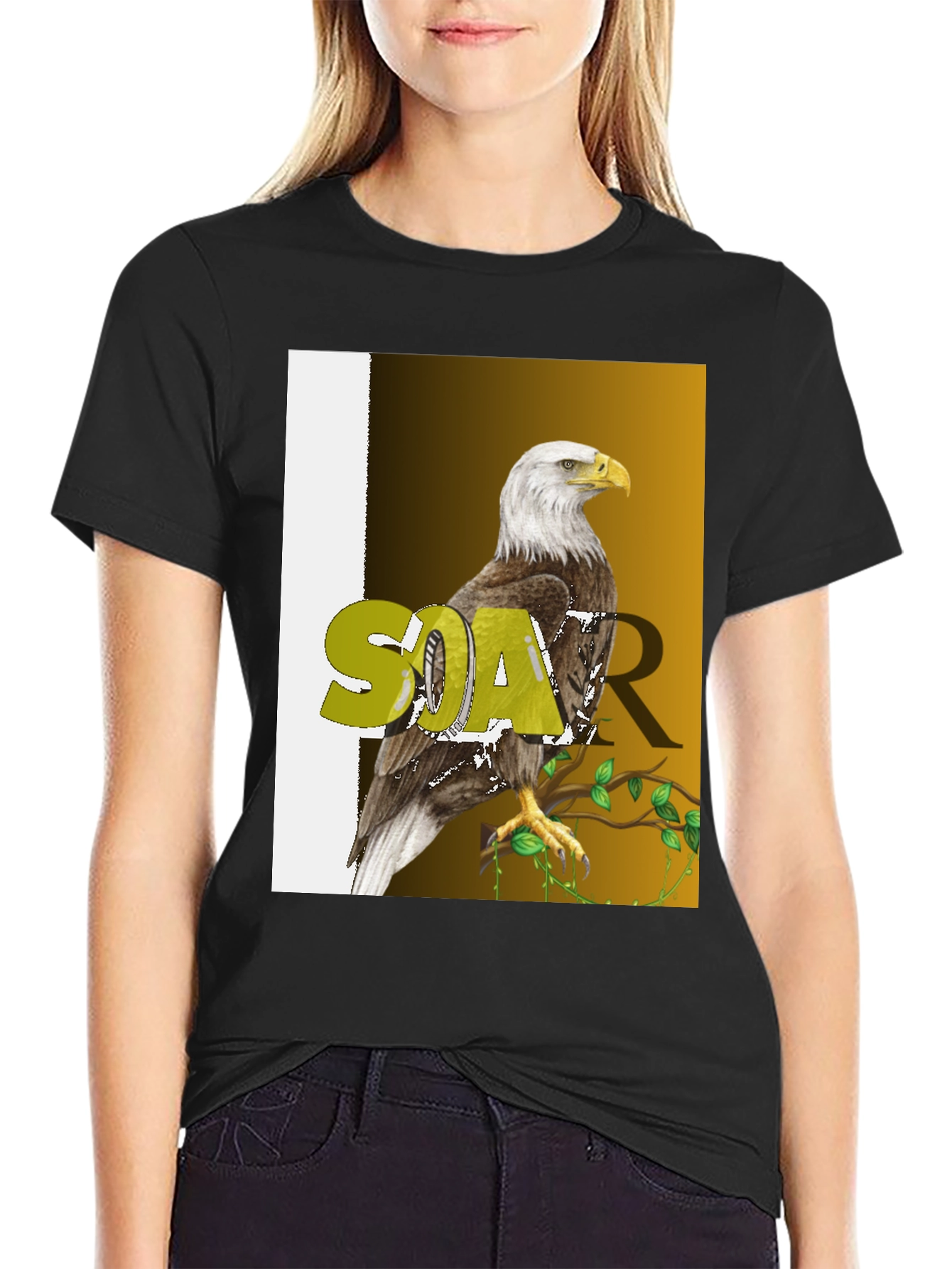 Soar Eagle Graphic Tee -  Stylish & Unique