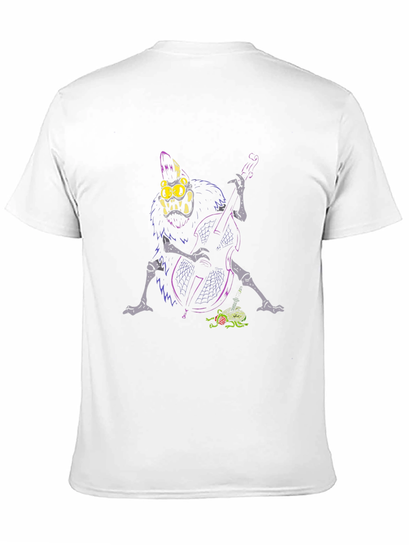 Monster Bass Player Graphic Tee