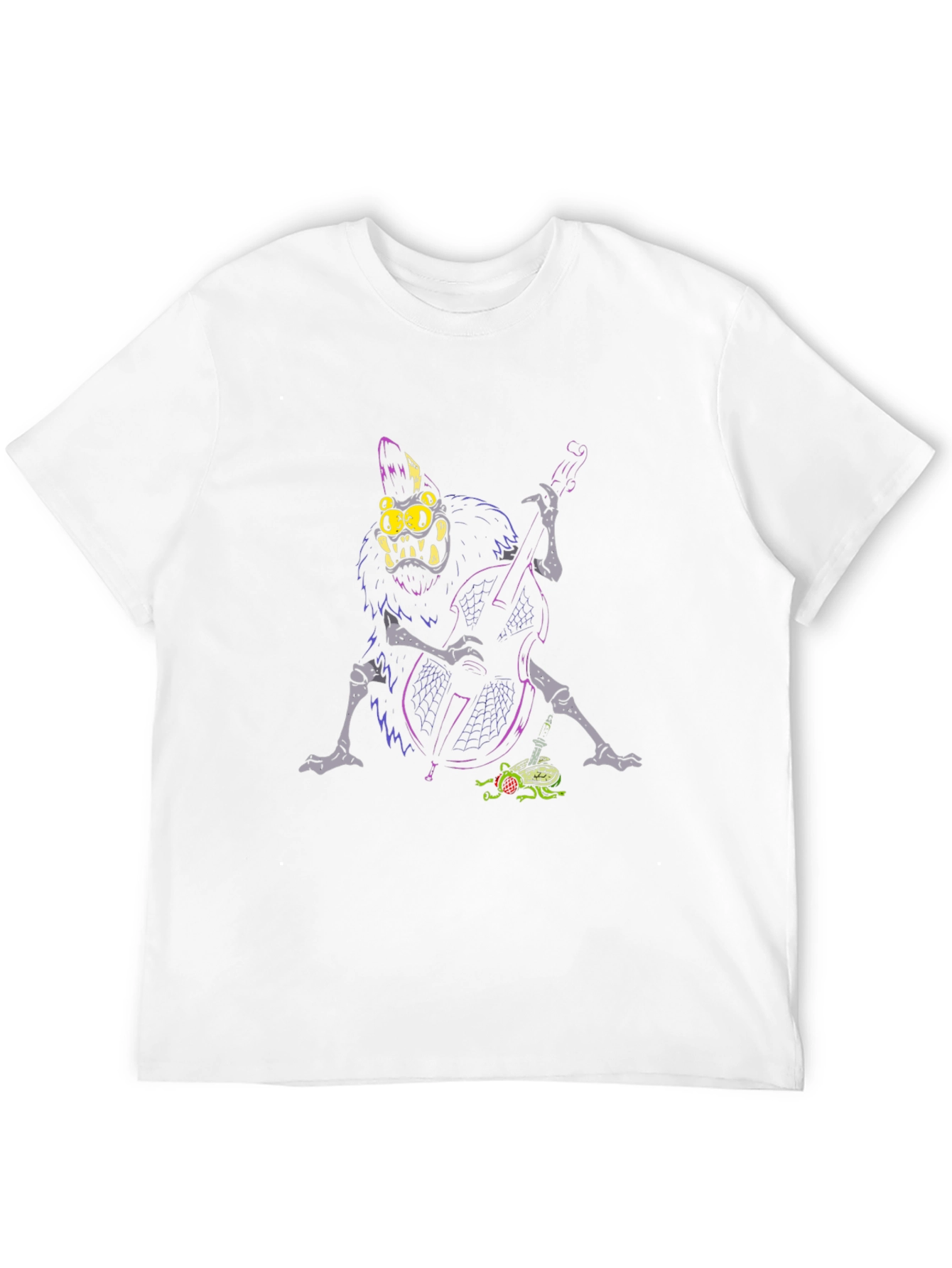 Monster Bass Player Graphic Tee