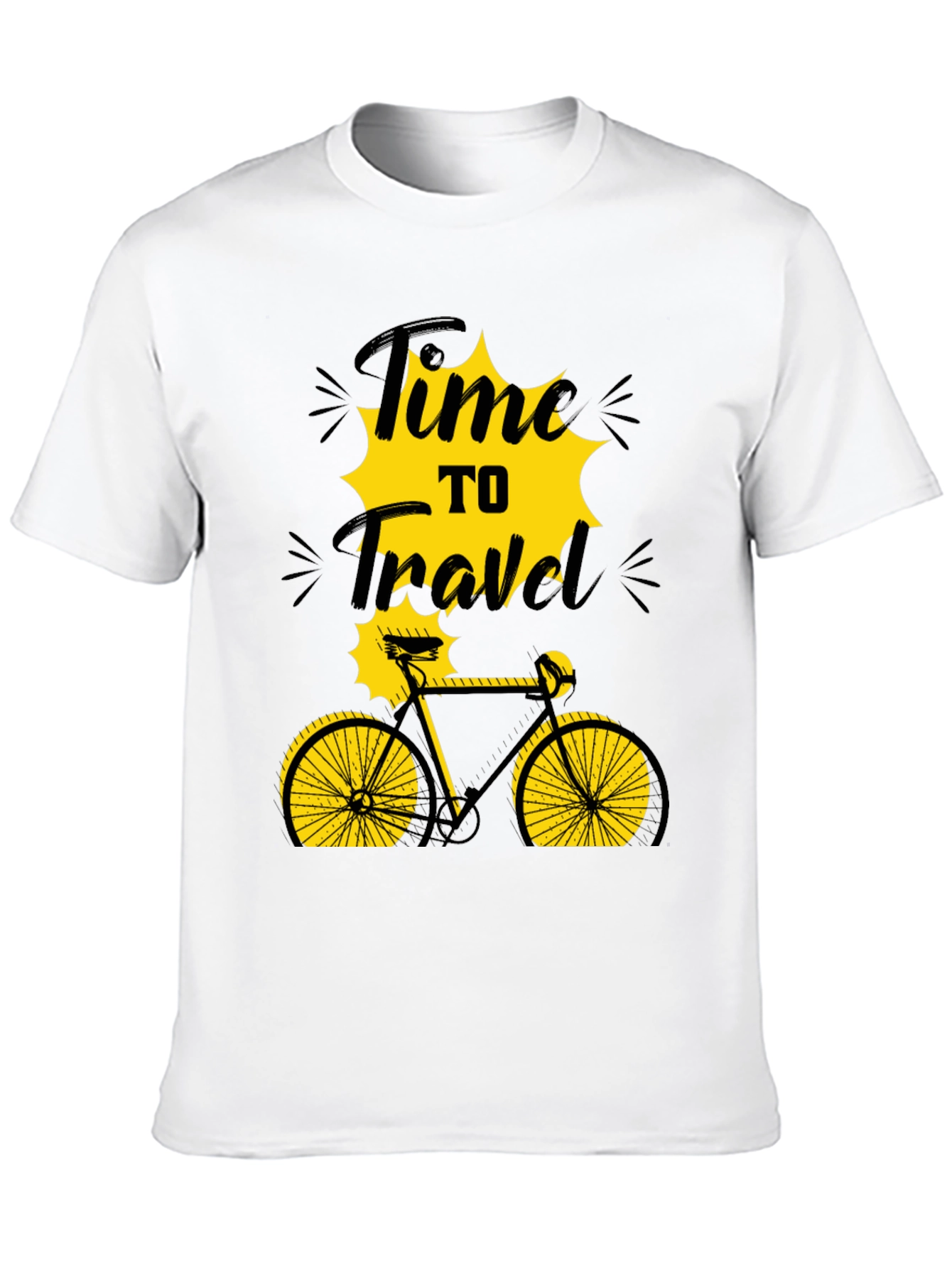 Time to Travel Bicycle Graphic Tee