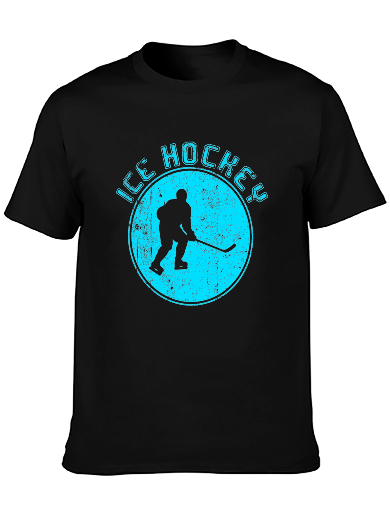 Ice Hockey Graphic Tee - Sporty Style