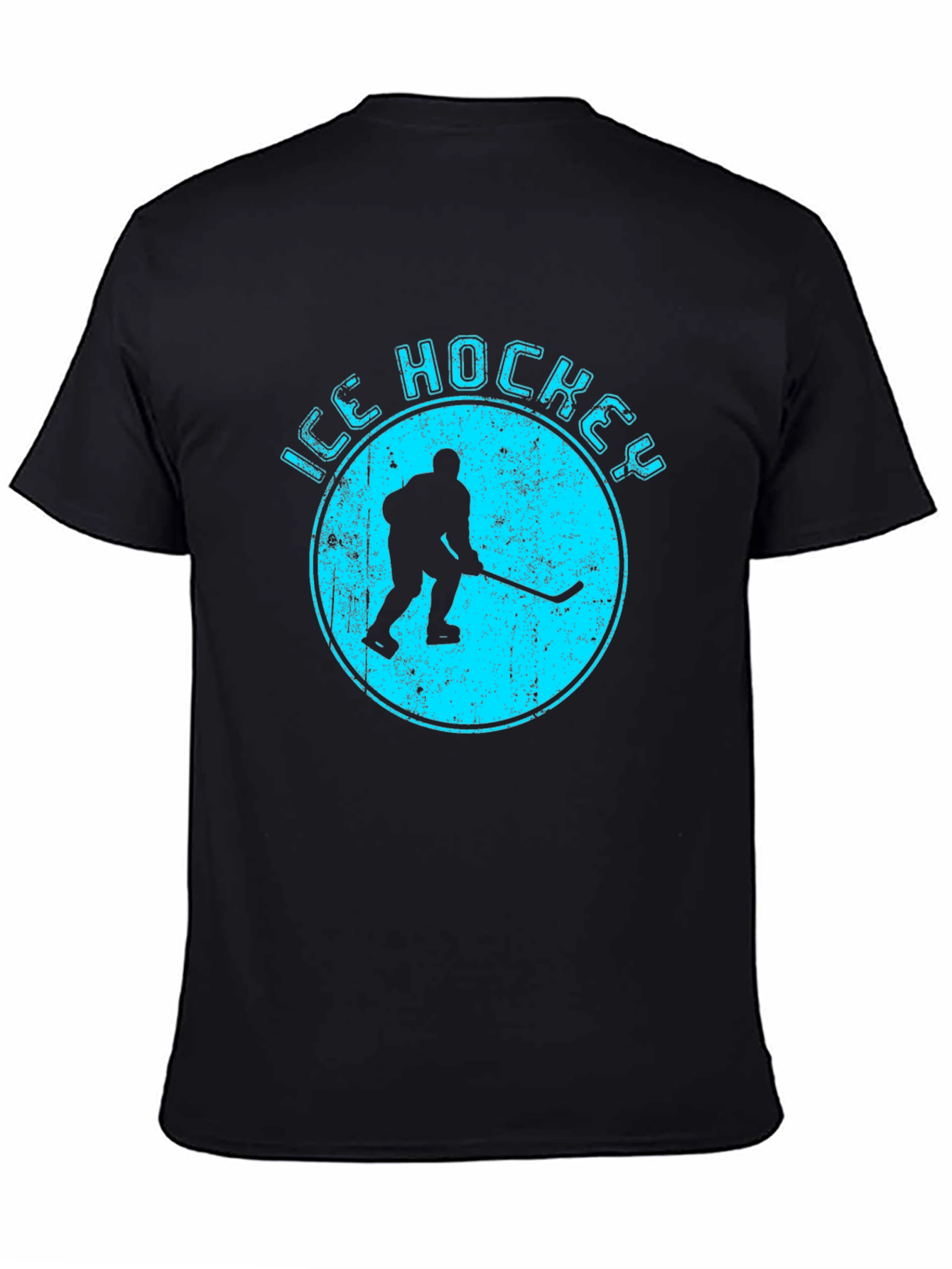 Ice Hockey Graphic Tee - Sporty Style