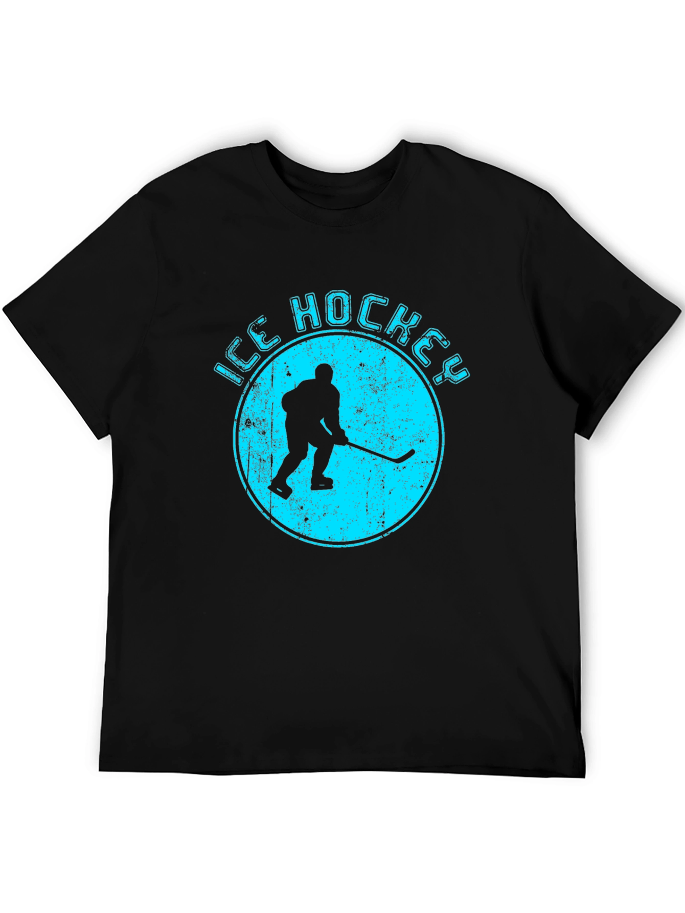 Ice Hockey Graphic Tee - Sporty Style