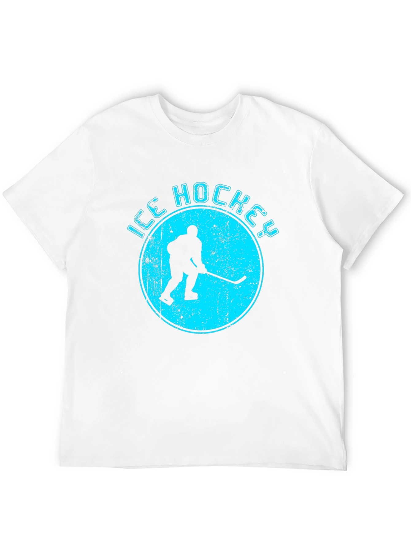 Ice Hockey Graphic Tee - Sporty Style