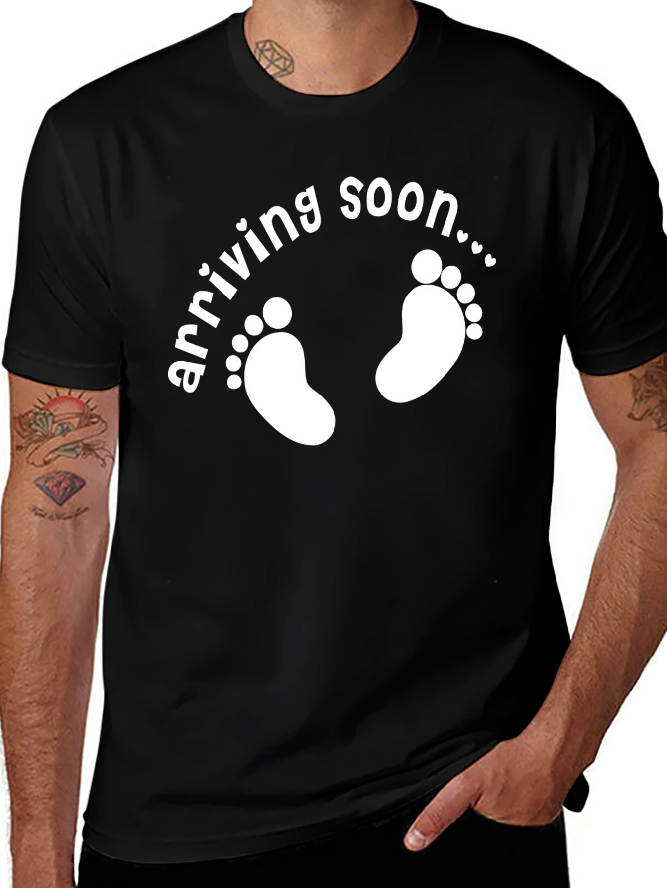 Arriving Soon Pregnancy Announcement T-Shirt