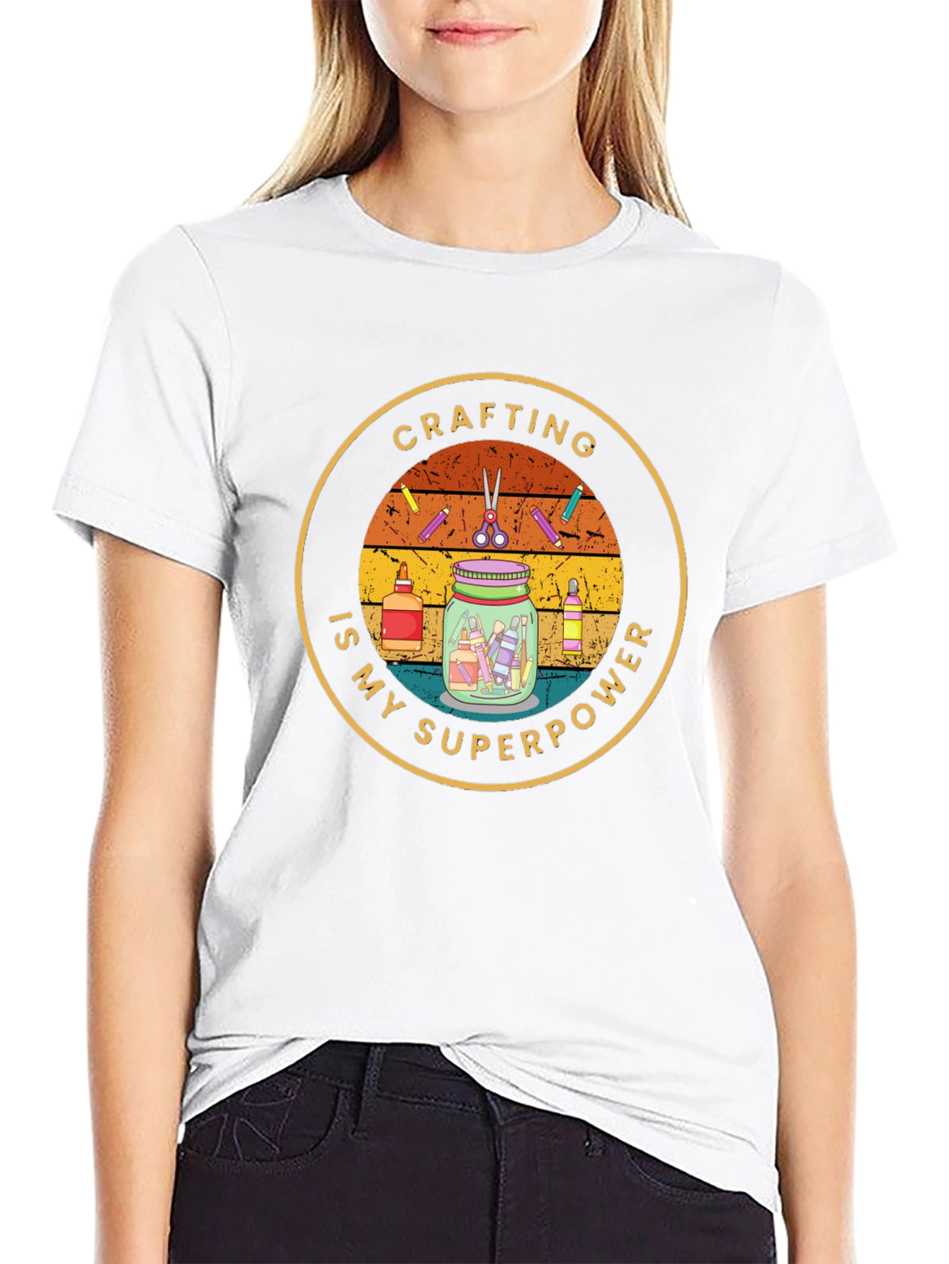 Crafting is My Superpower T-Shirt