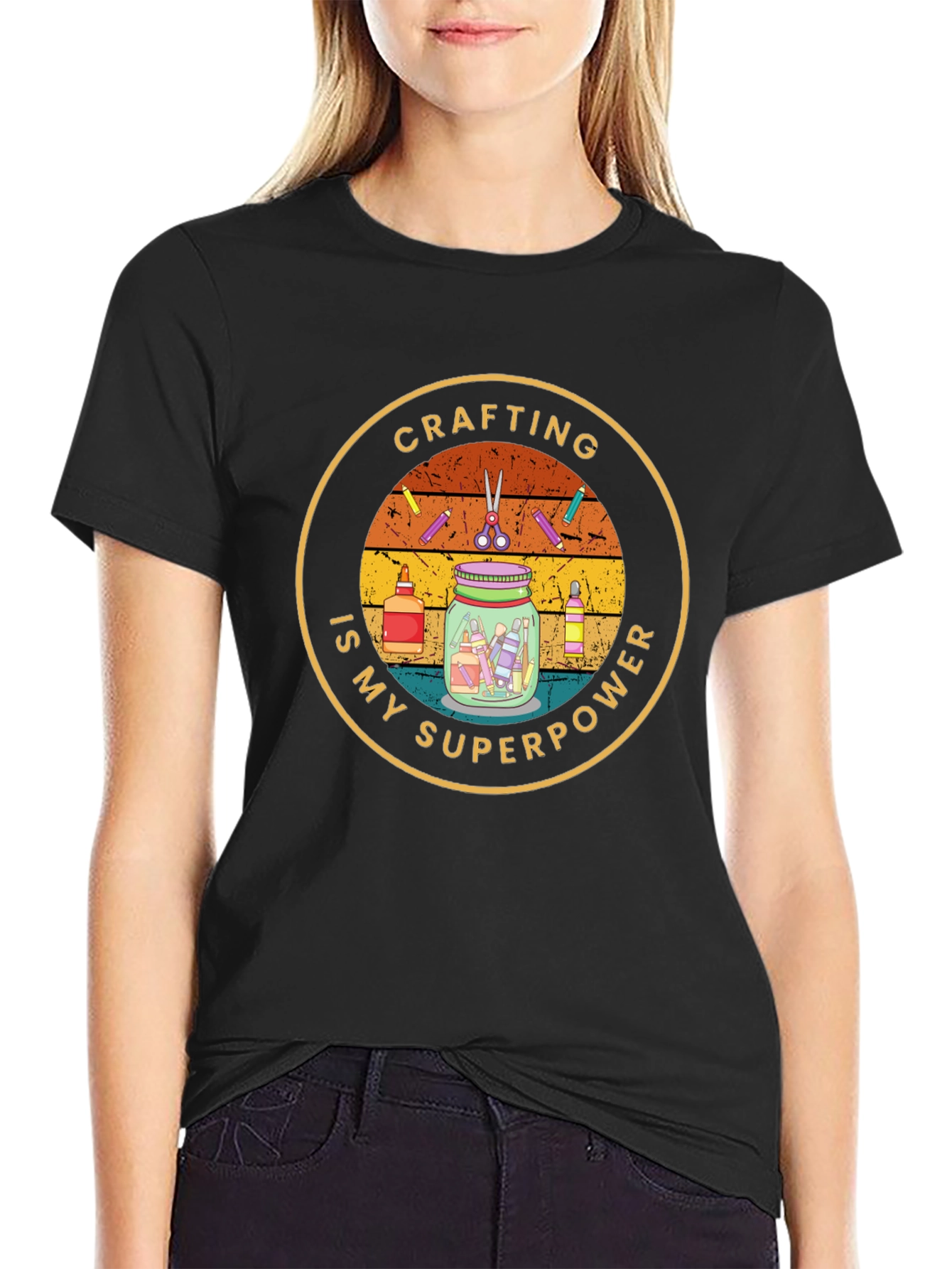 Crafting is My Superpower T-Shirt