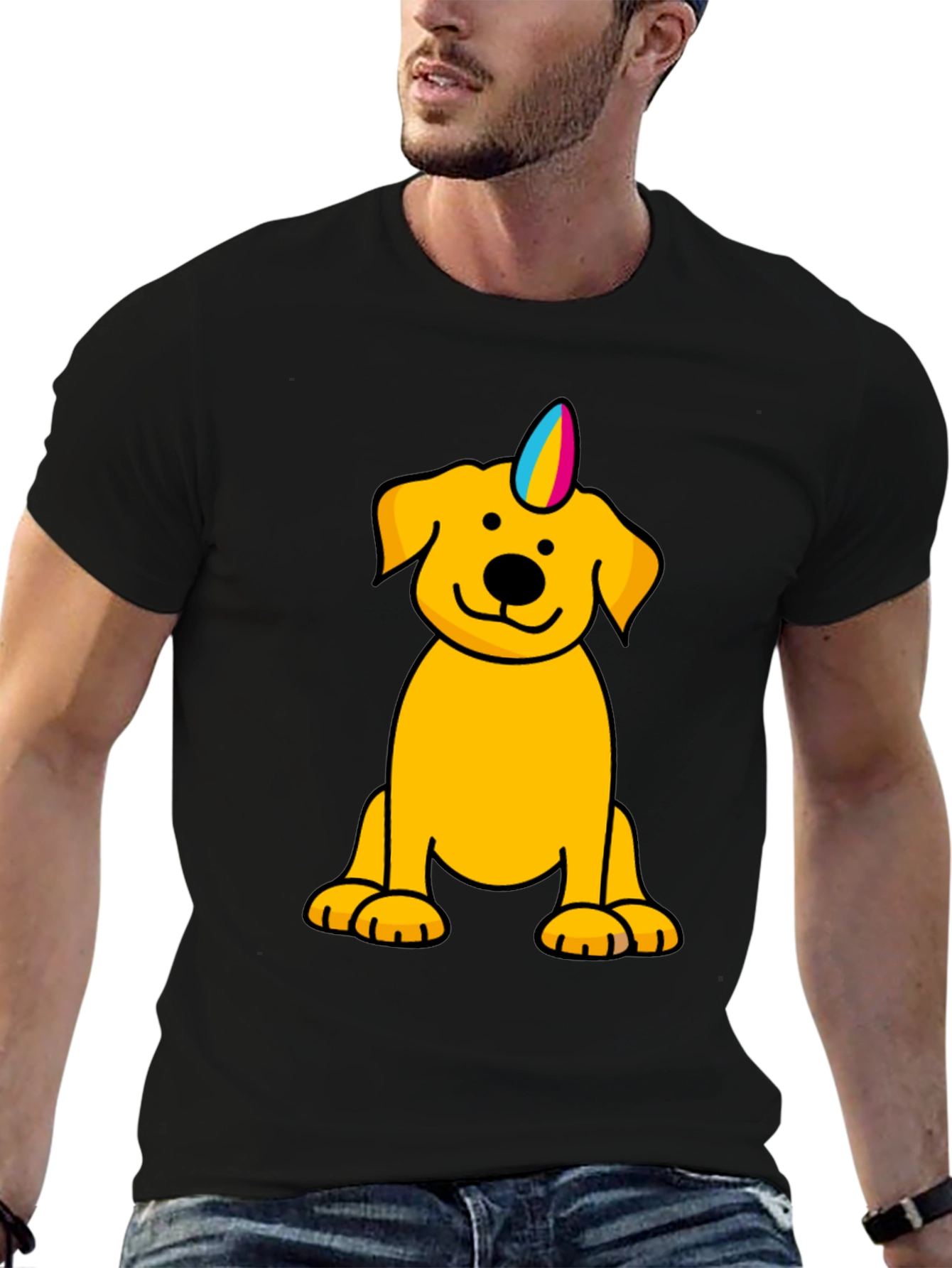 Dog Unicorn Graphic Tee