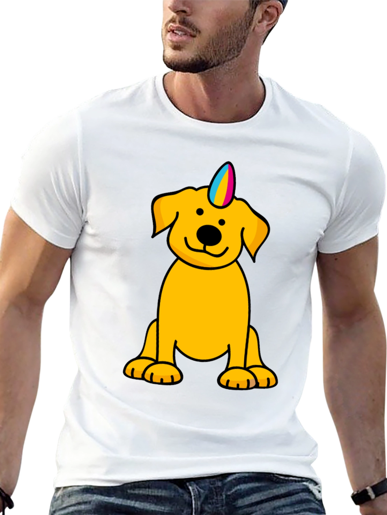 Dog Unicorn Graphic Tee