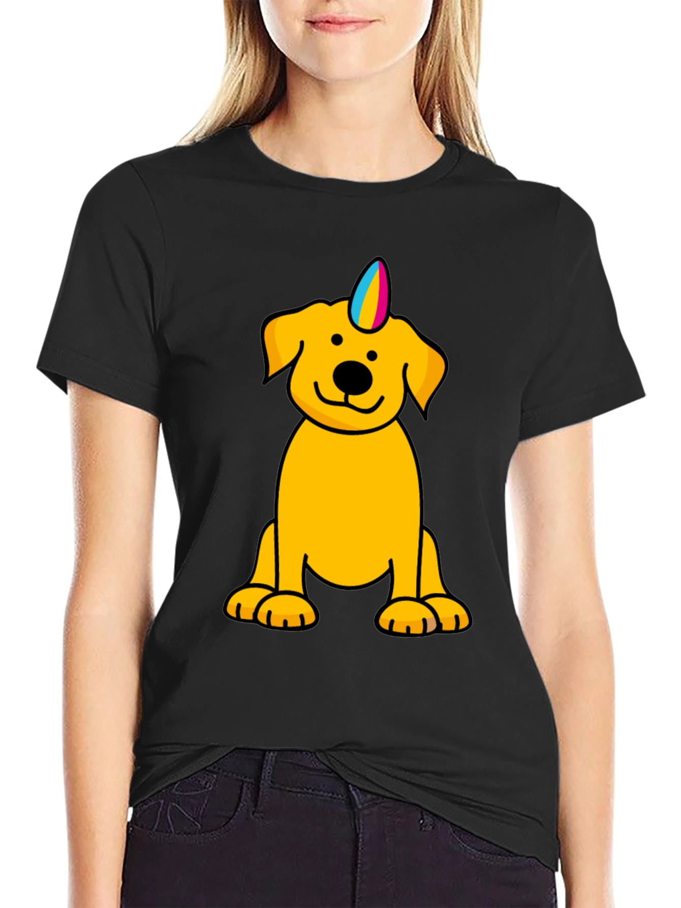 Dog Unicorn Graphic Tee
