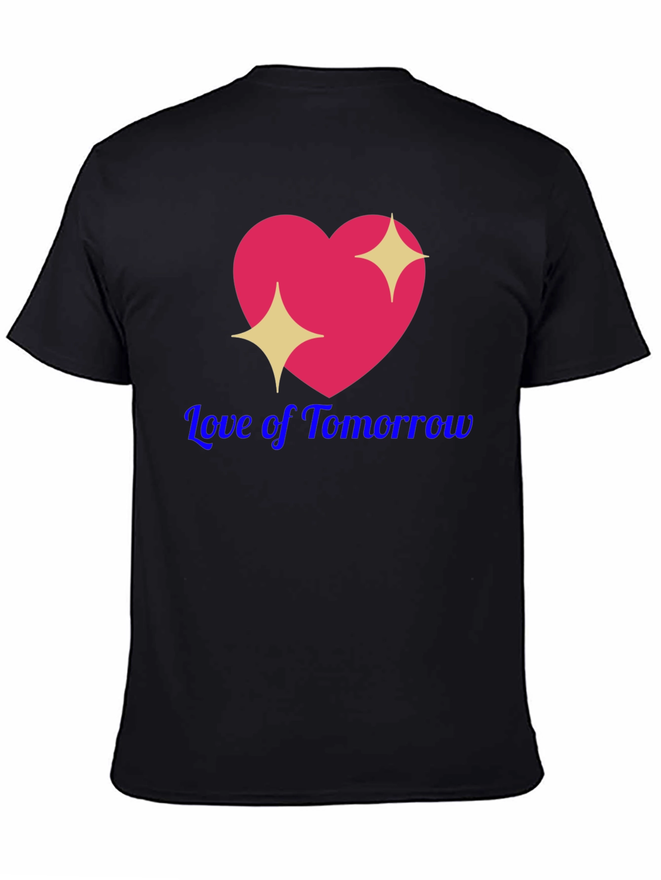 Love of Tomorrow Graphic T-Shirt - Black