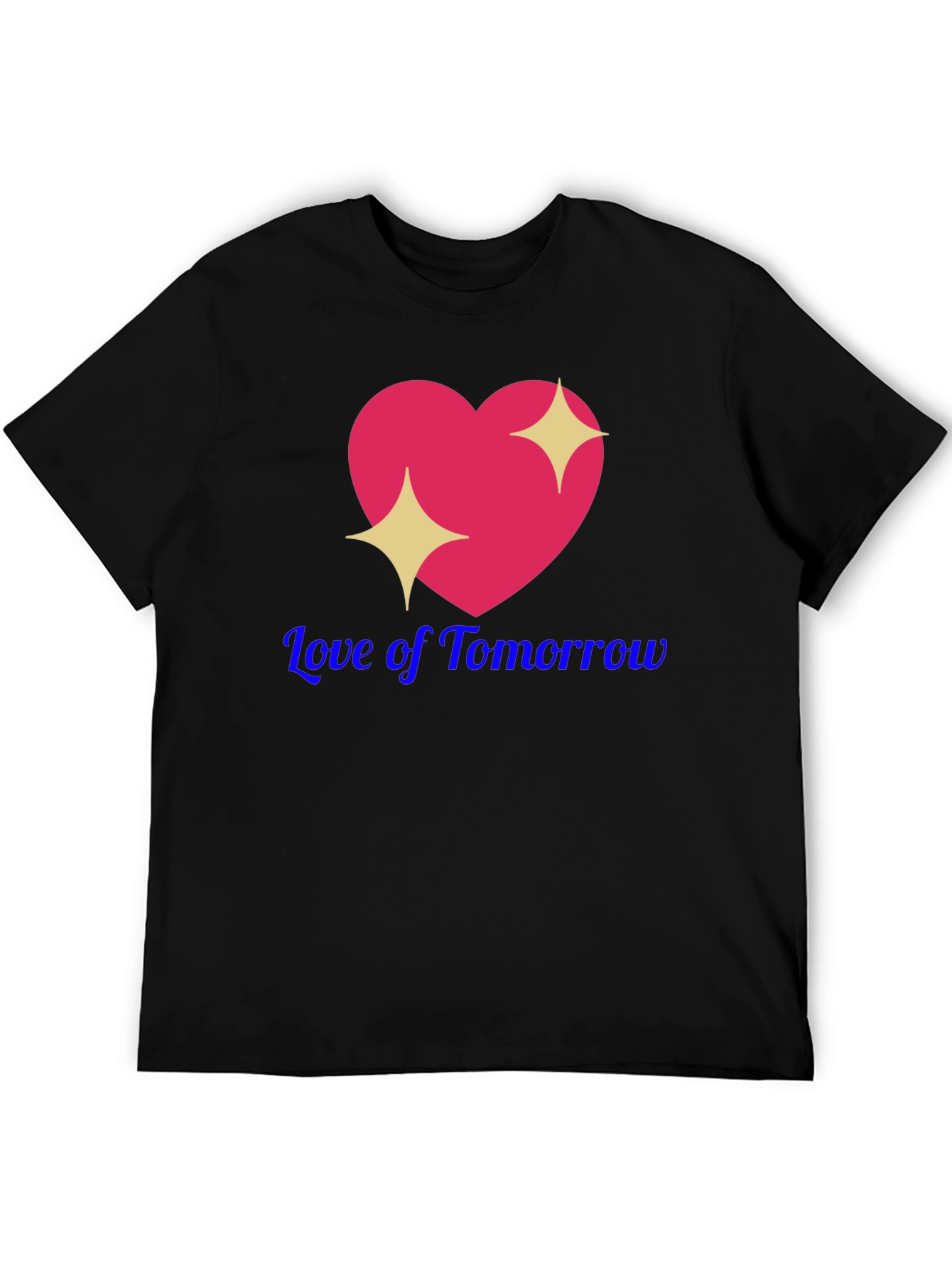 Love of Tomorrow Graphic T-Shirt - Black