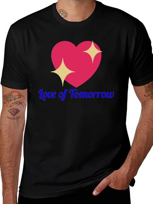 Love of Tomorrow Graphic T-Shirt - Black