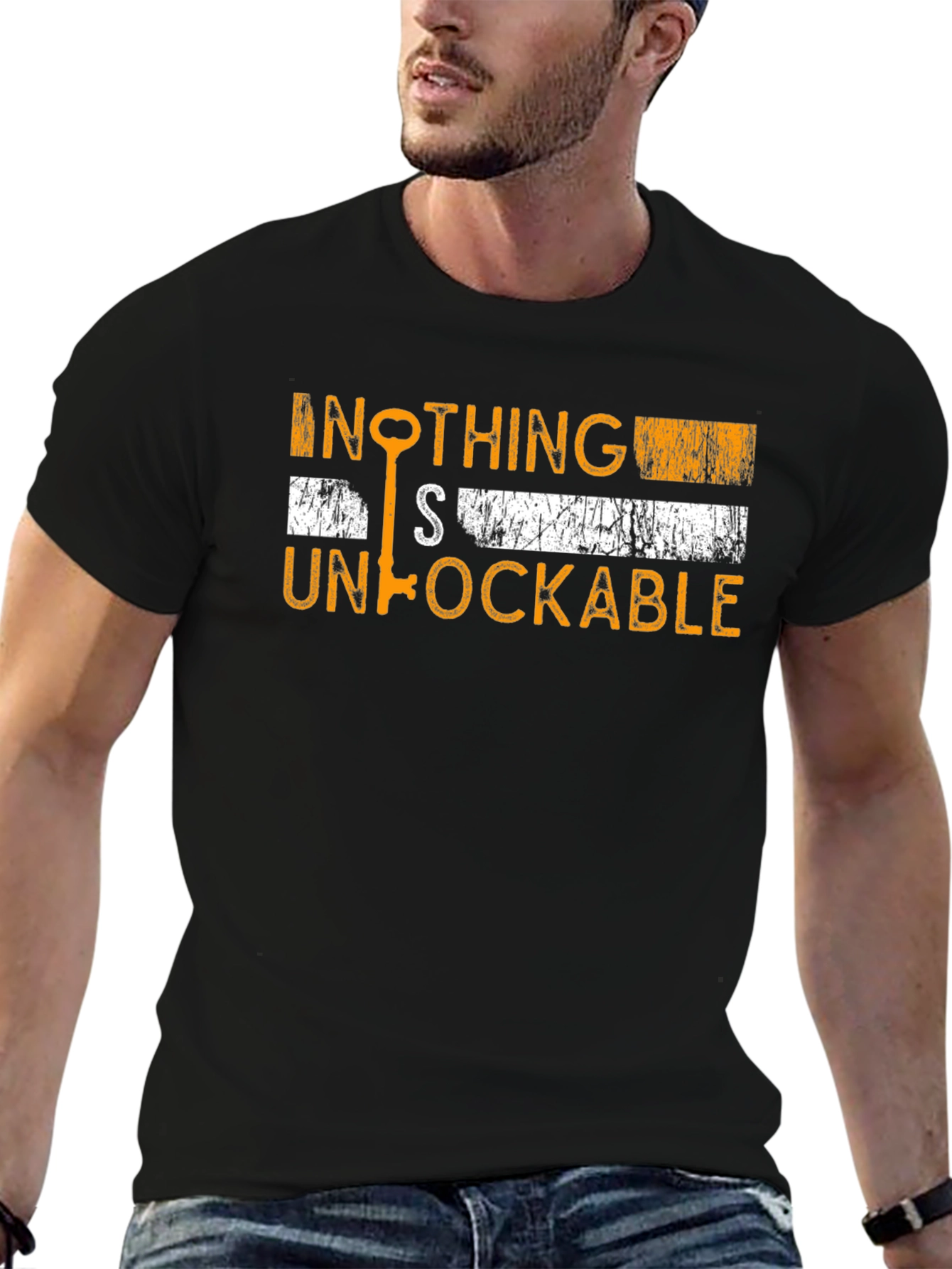 Nothing is Unlockable T-Shirt Funny Graphic Tee