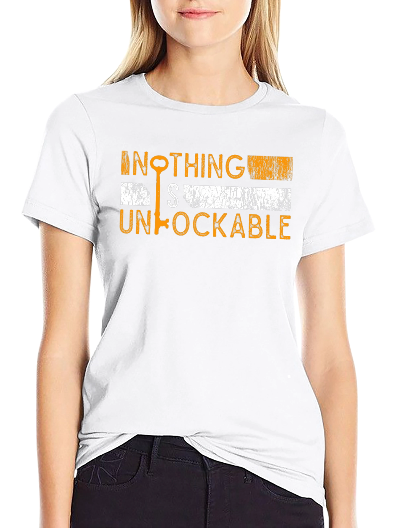 Nothing is Unlockable T-Shirt Funny Graphic Tee