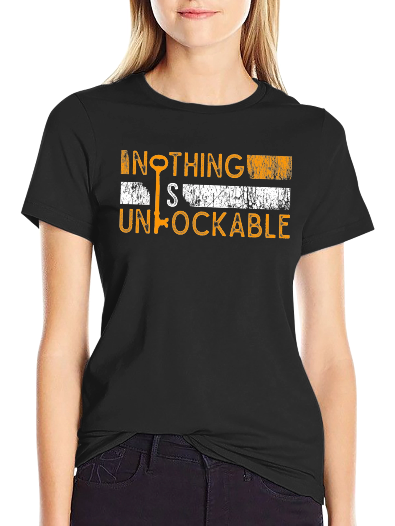 Nothing is Unlockable T-Shirt Funny Graphic Tee