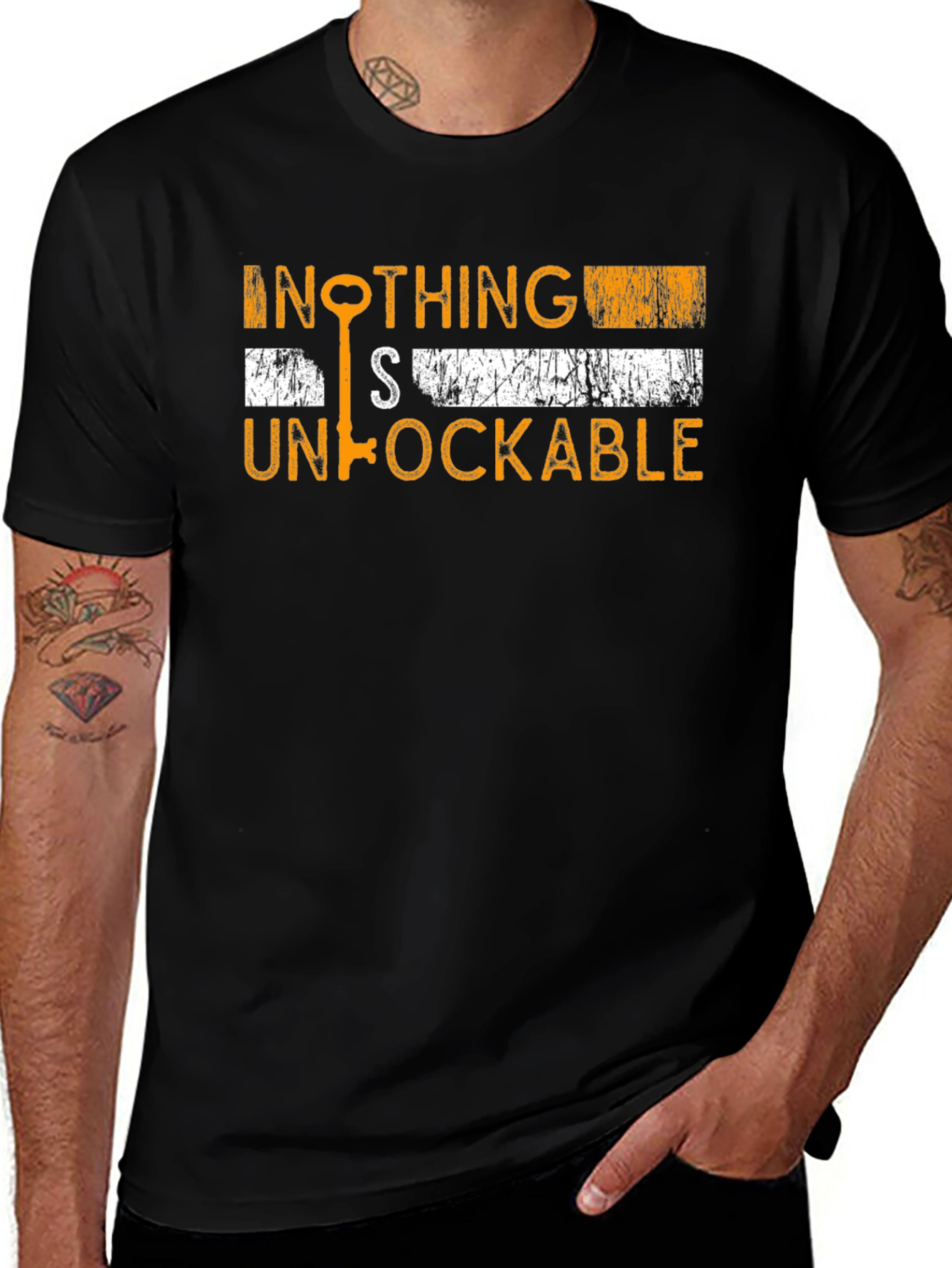 Nothing is Unlockable T-Shirt Funny Graphic Tee