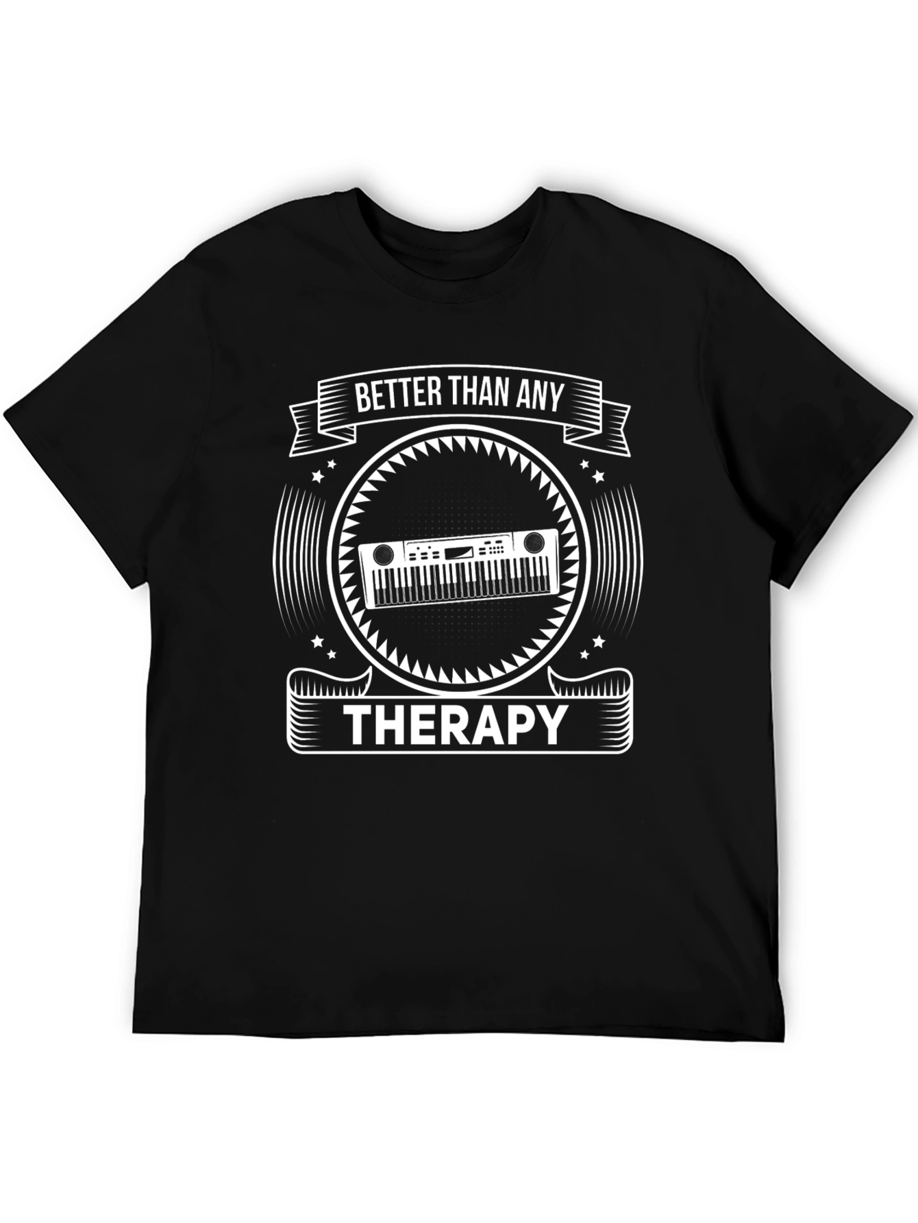 Better Than Any Therapy T-Shirt - Music Lover Gift