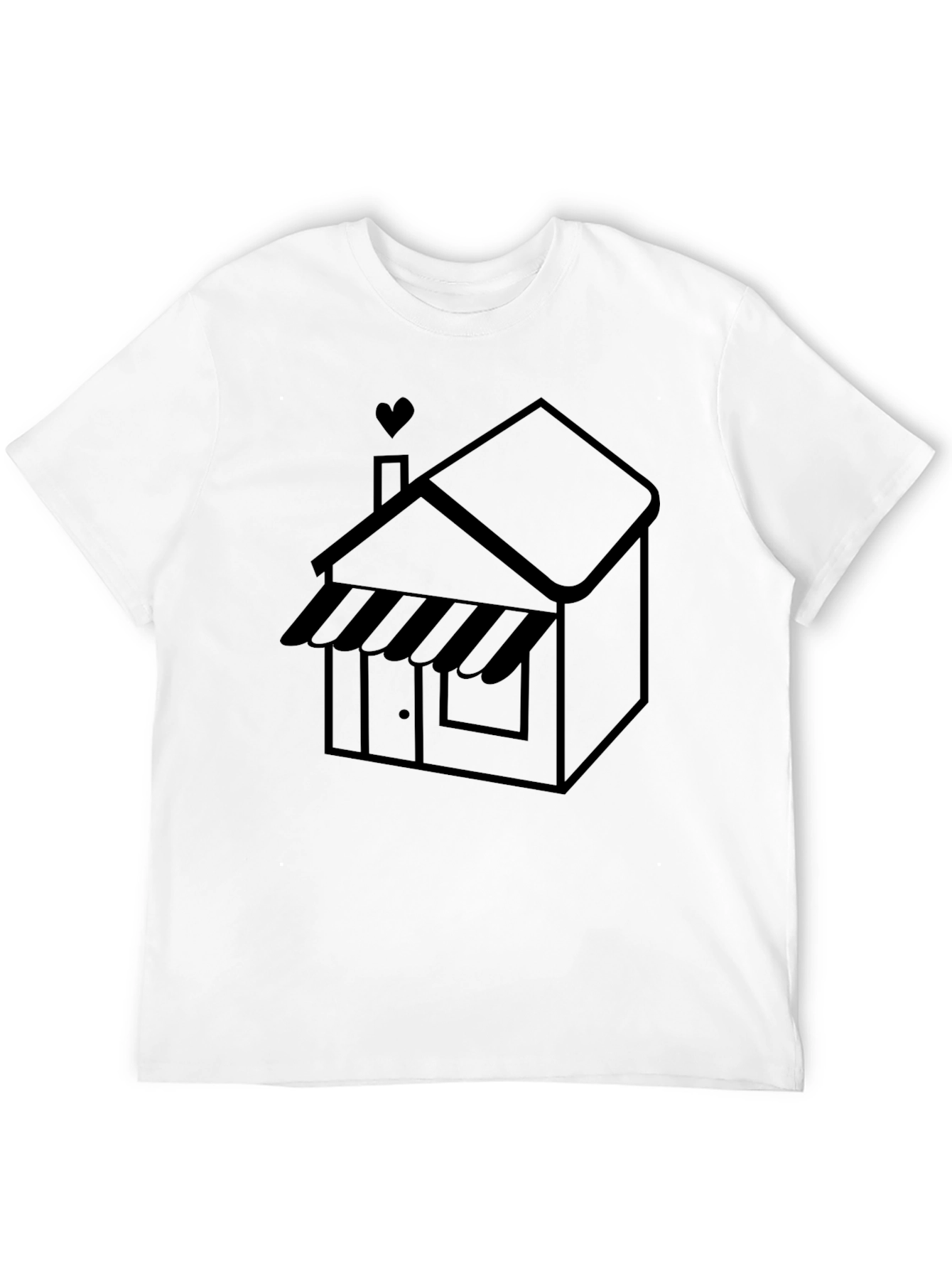 Cozy Shop Black Graphic Tee