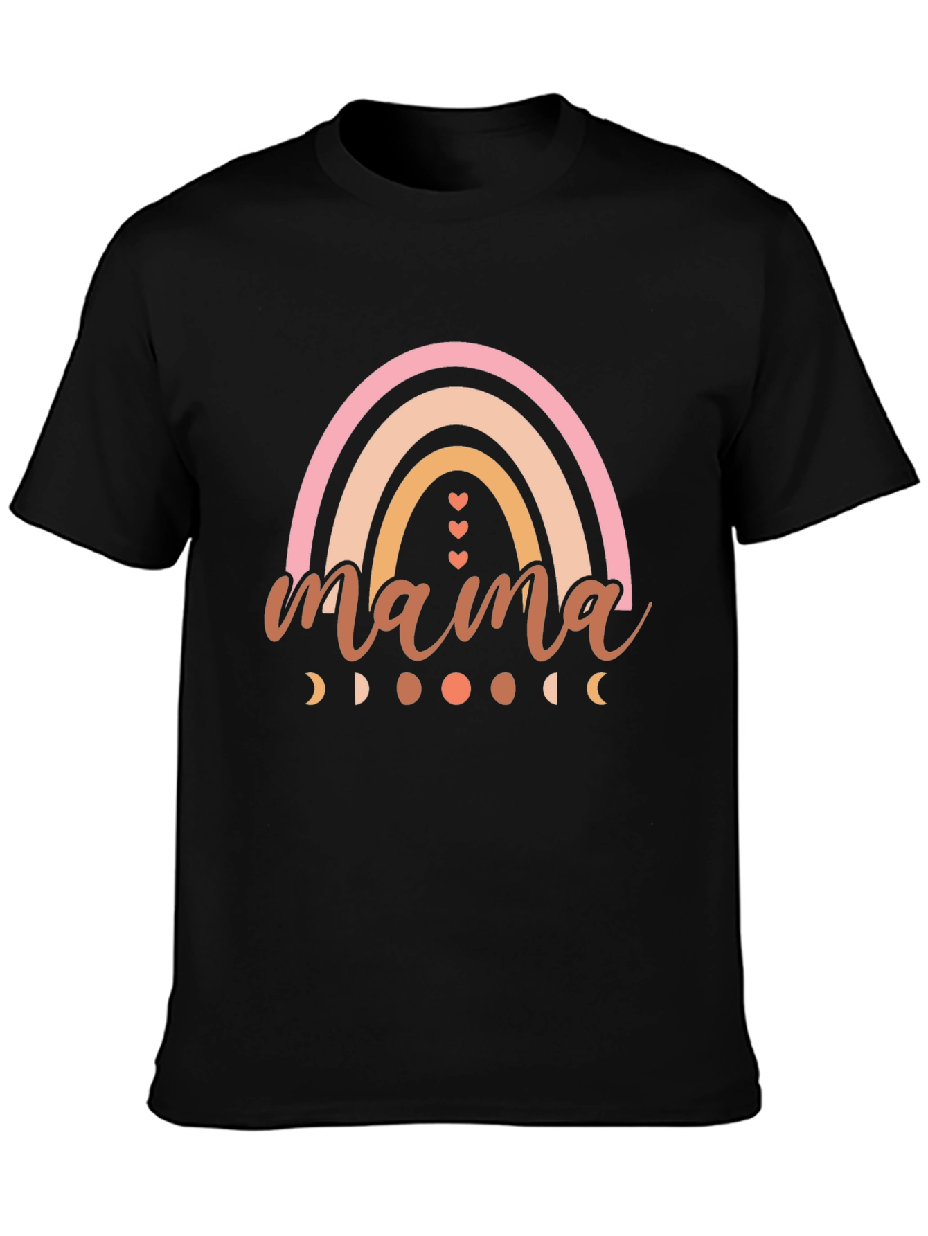 Mama Rainbow Graphic Tee - Stylish Comfort