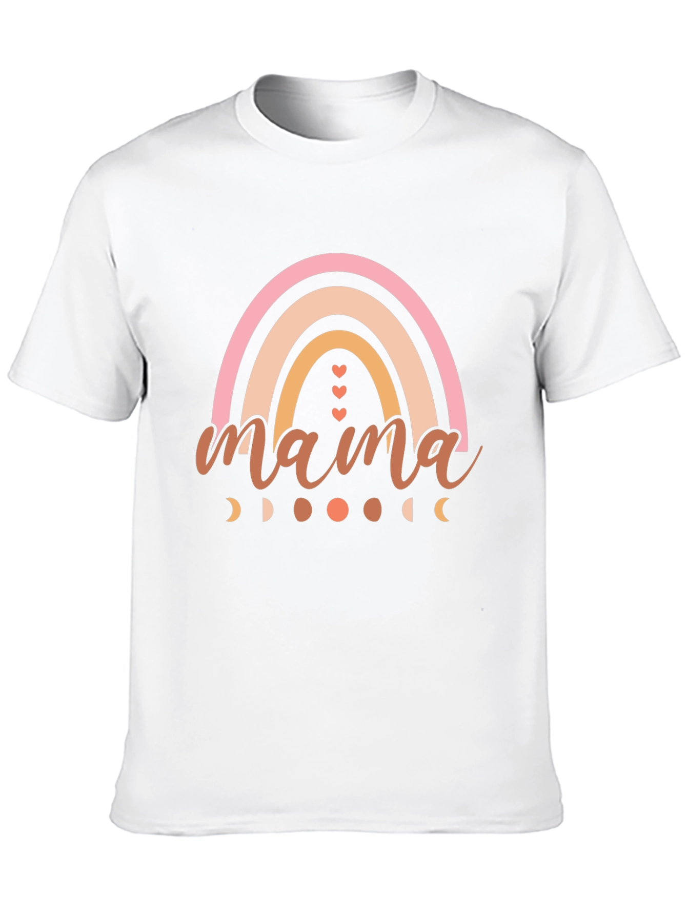Mama Rainbow Graphic Tee - Stylish Comfort