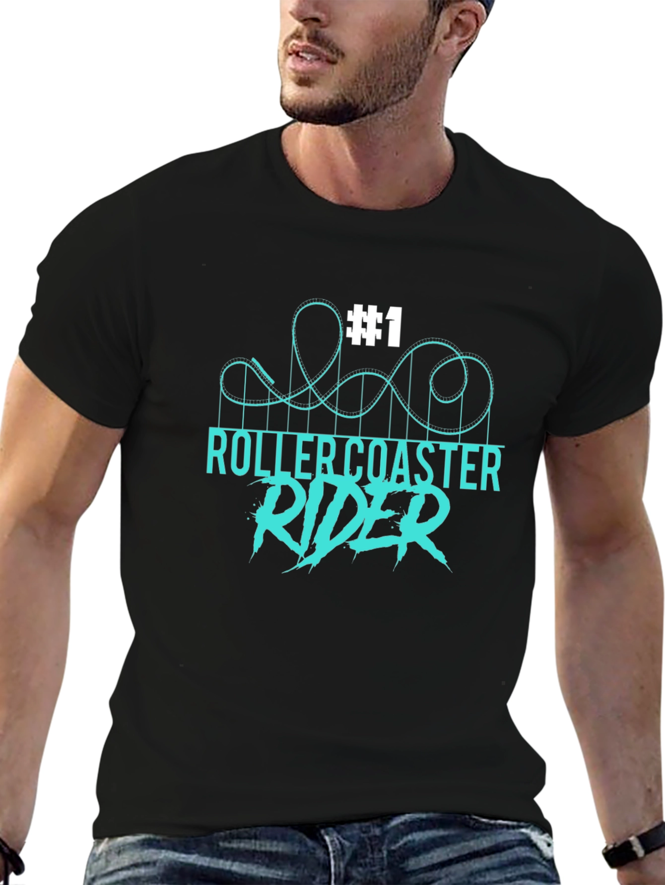 Rollercoaster Rider T-Shirt - Thrill Seeker Apparel